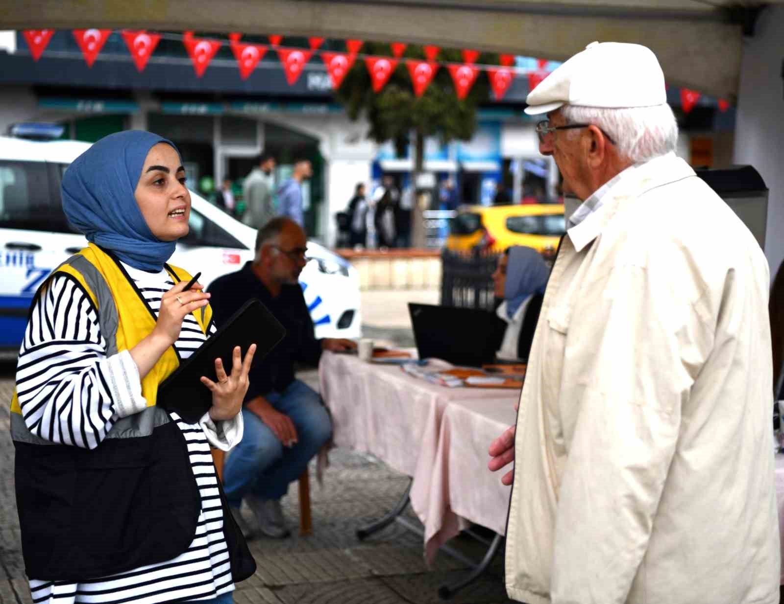 Samsun’da ‘memnuniyet anketi’ çalışması