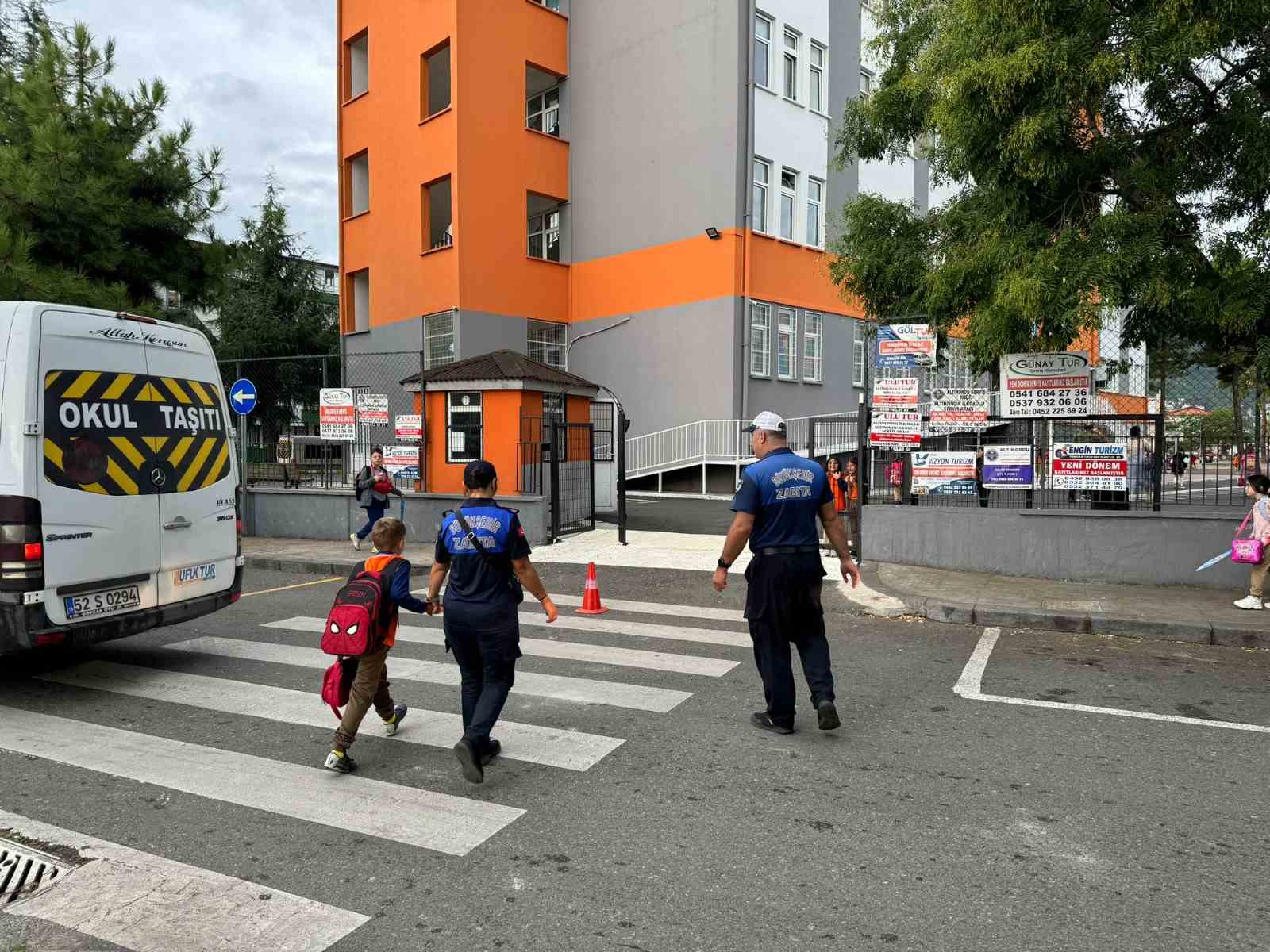 Ordu’da zabıta ekiplerinden öğrenciler için ‘huzur’ uygulaması