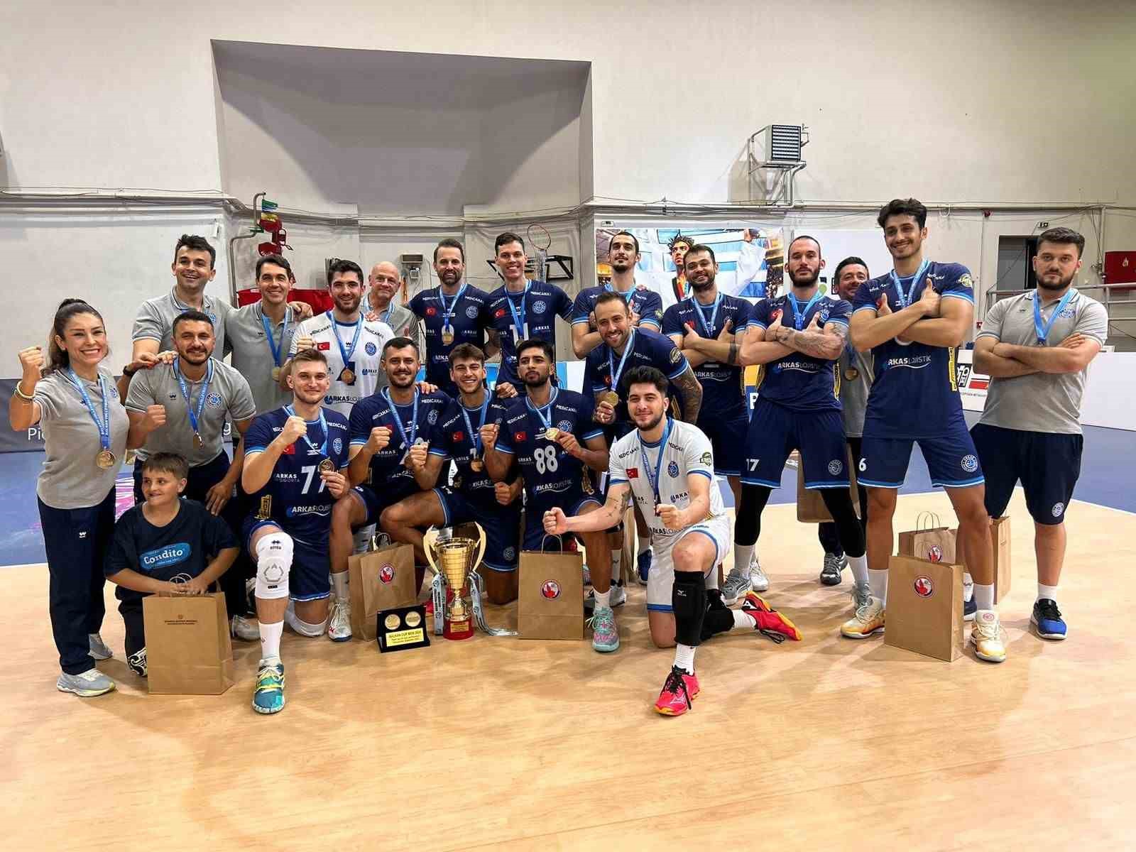 Arkas Spor’un CEV Challenge Kupası’ndaki maç takvimi açıklandı
