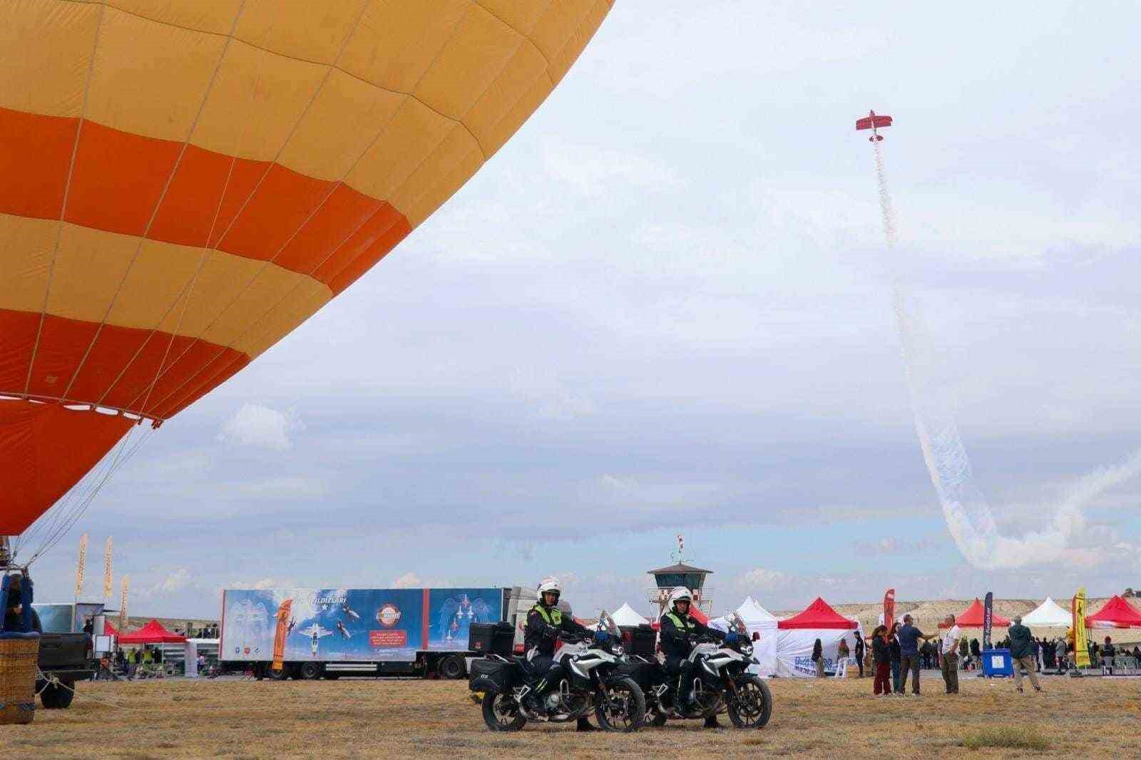 Jandarma, Sivrihisar Uluslararası Hava Gösterisi’nde görev aldı