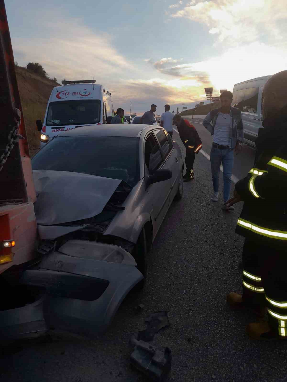 Elazığ’da trafik kazası: 2 yaralı