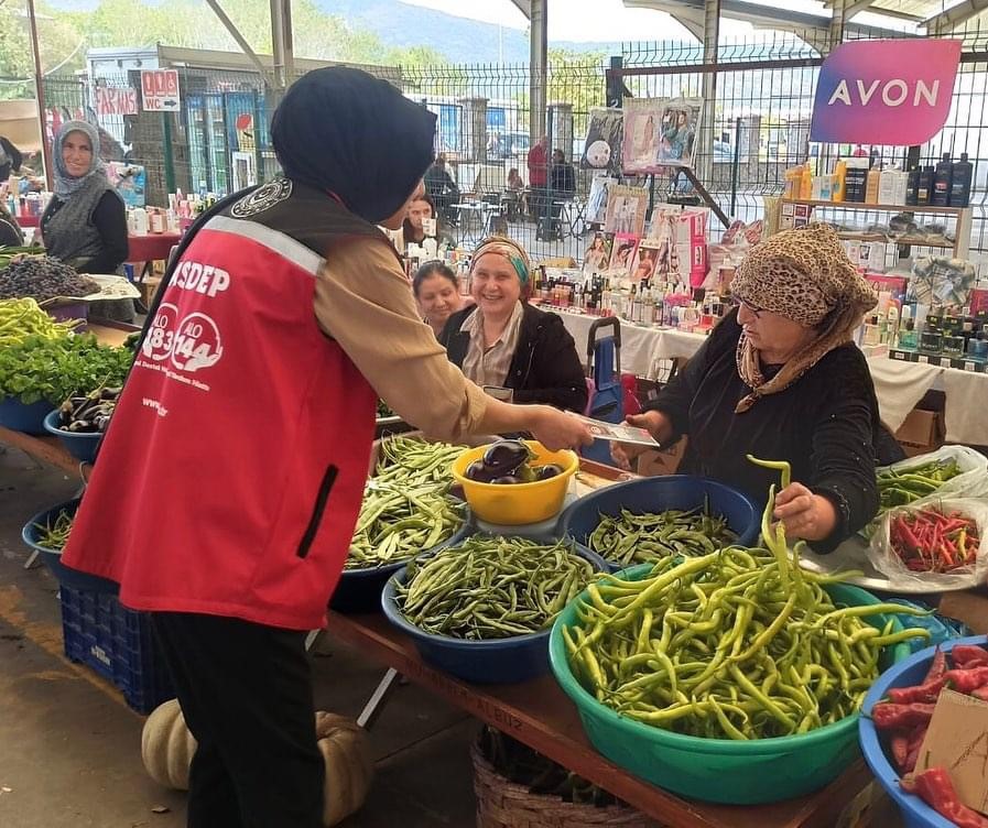 &Ccedil;aycuma&rsquo;da kadınlara y&ouml;nelik şiddetle m&uuml;cadelede bilgilendirme &ccedil;alışması
