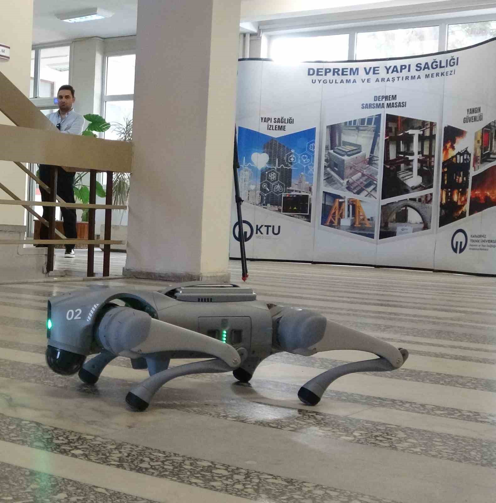 Deprem sonrası hasar tespiti artık yapay zeka destekli robotik köpeklerle yapılacak
