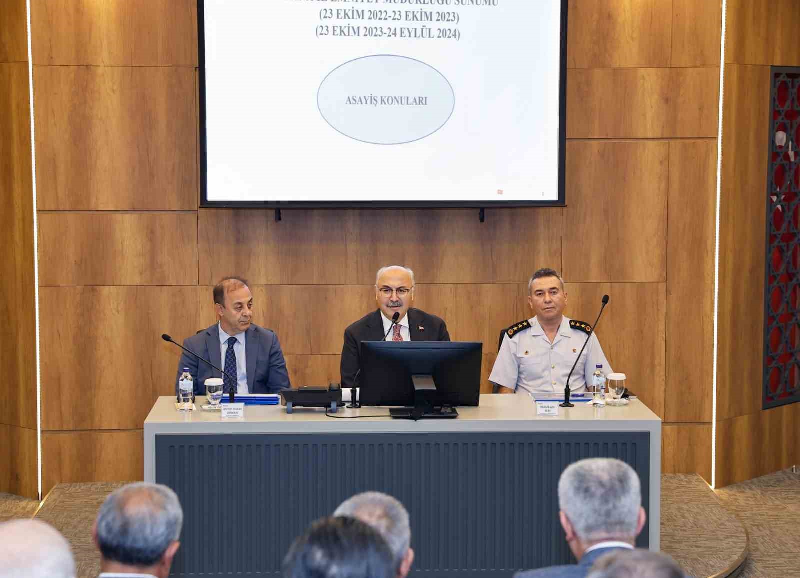 Adana Valisi Köşger: "Adana’da suç oranları yüzde 60 düştü"