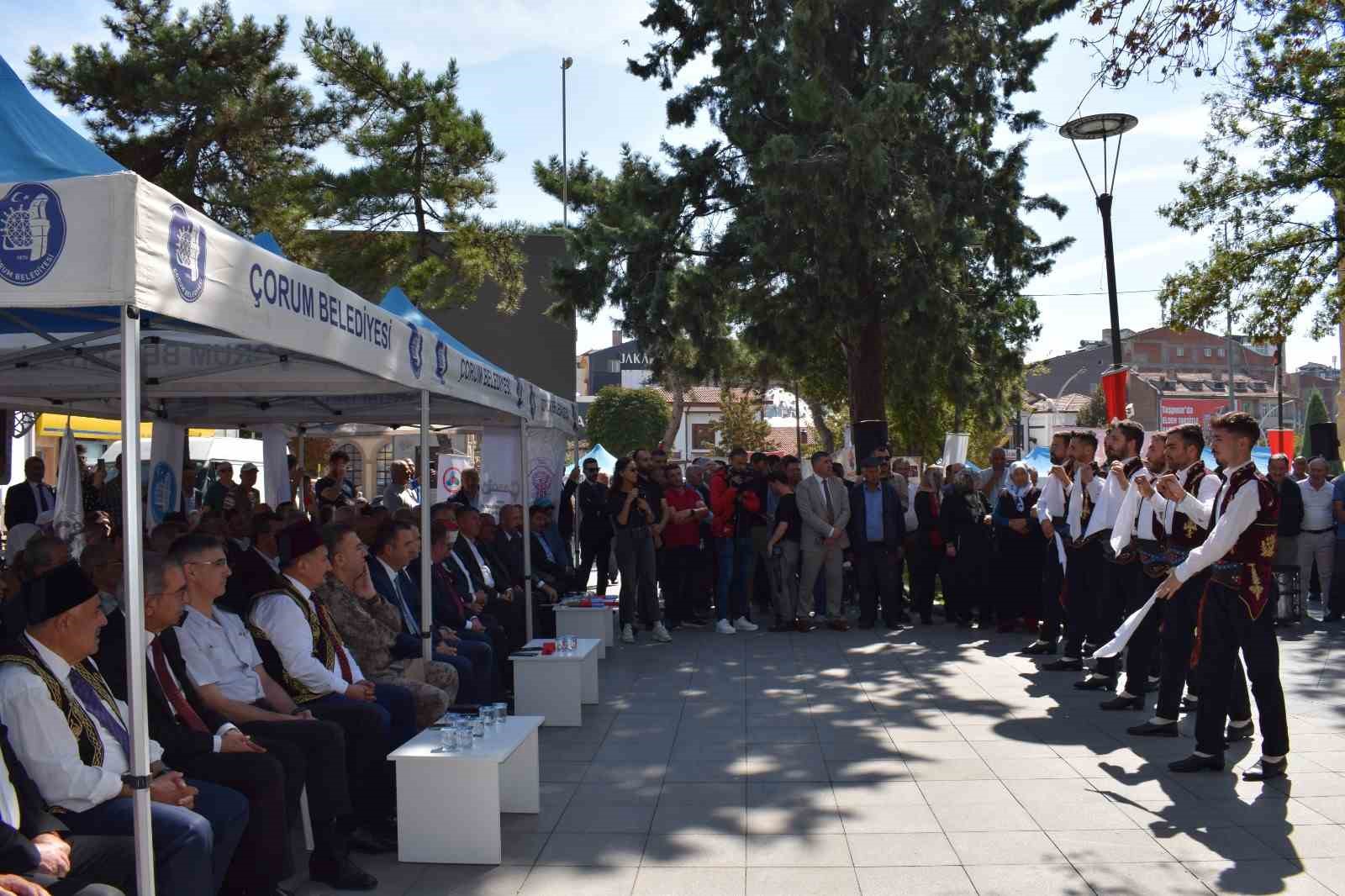 Çorum’da Ahilik haftası kutlamaları
