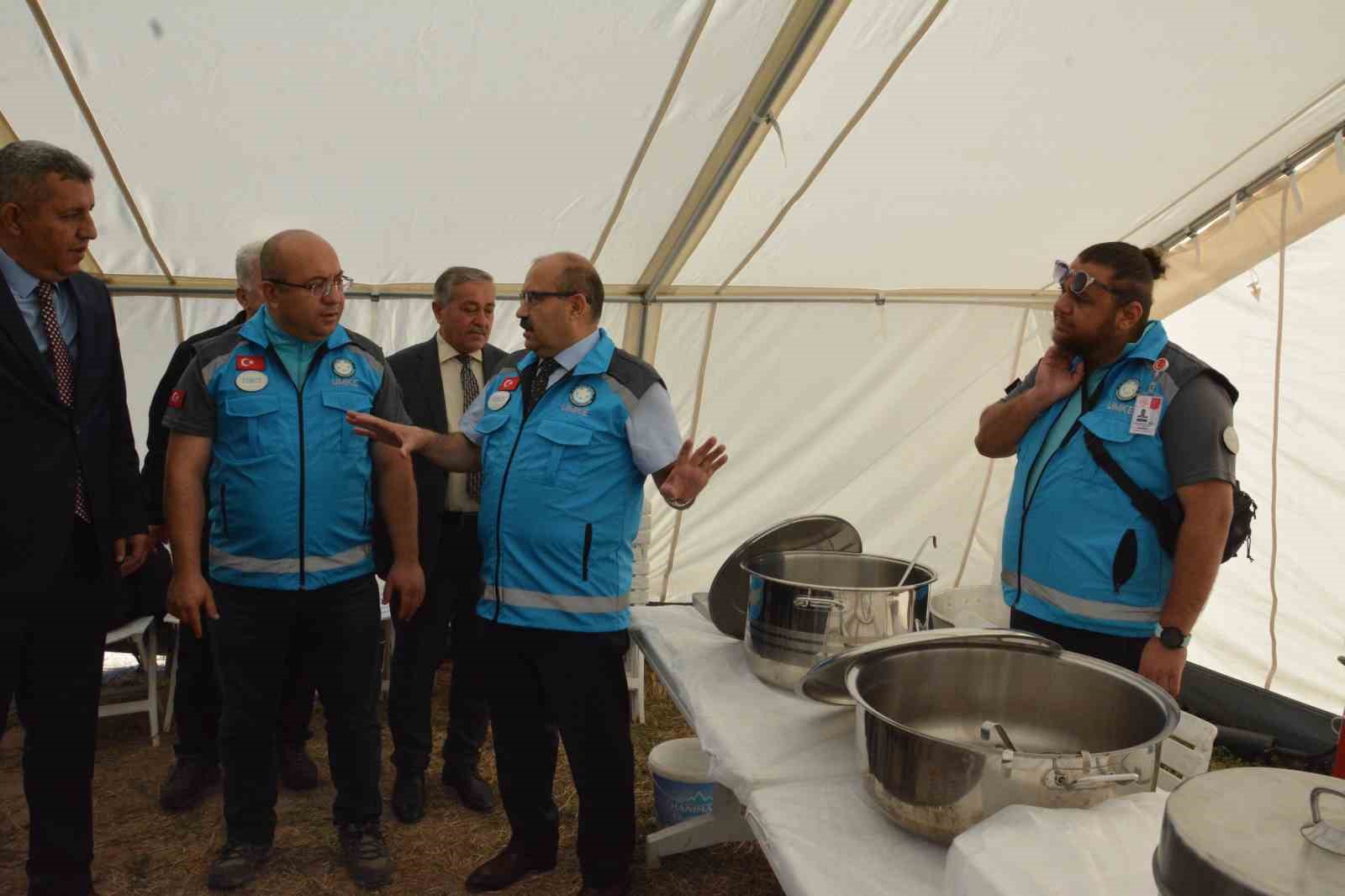 Balıkesir’de afet durumunda kullanılacak sahra hastanesi tanıtıldı
