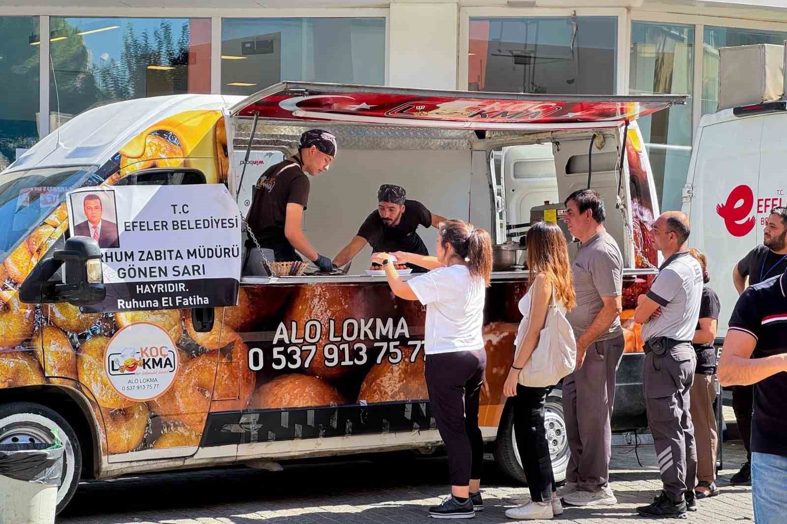 Zabıta Müdürü Sarı’nun ruhuna lokma döktürüldü