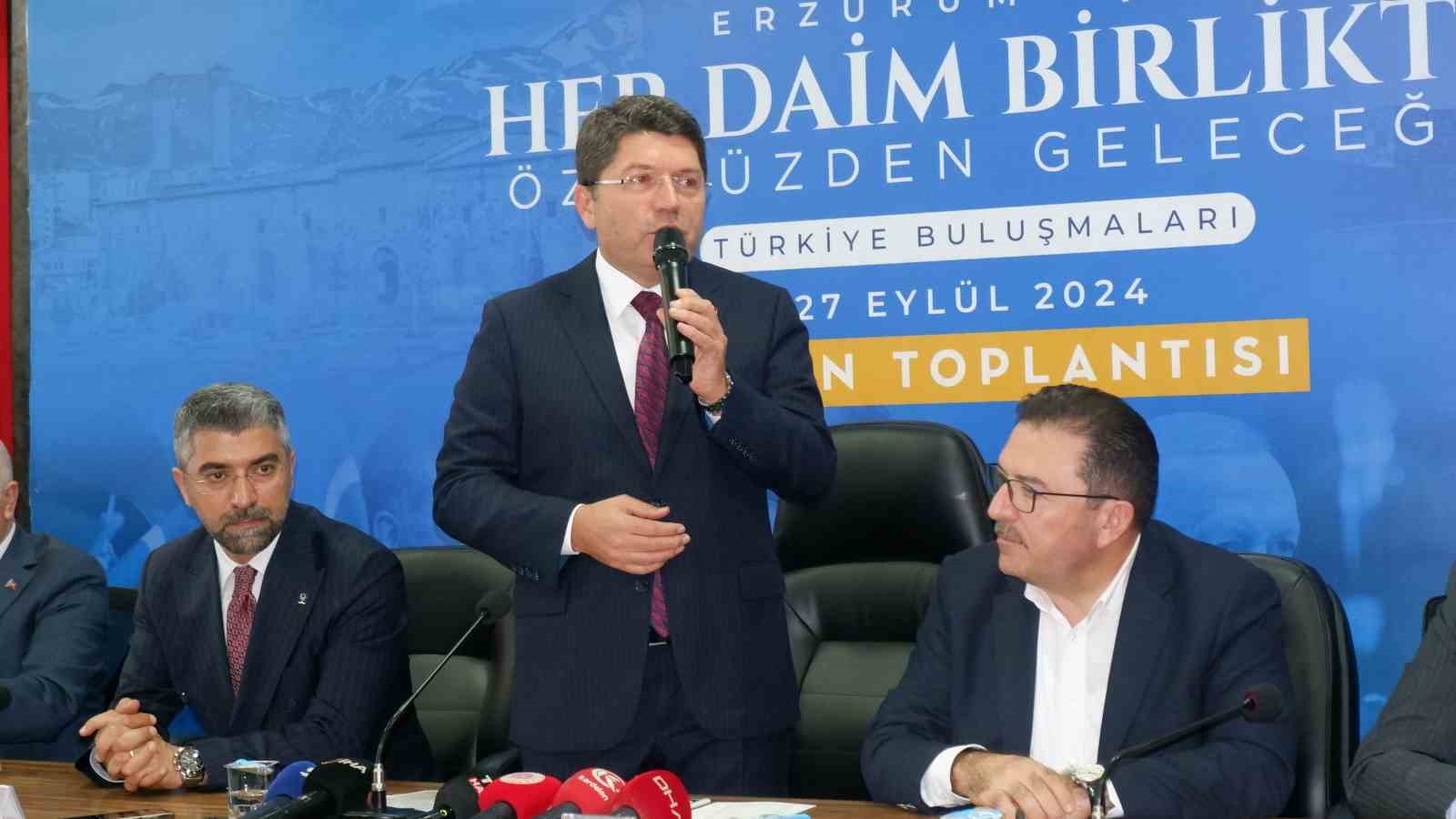 Adalet Bakanı Tun&ccedil;; &ldquo;Adalet ile kalkınma birbirinden ayrılmaz&rdquo;

