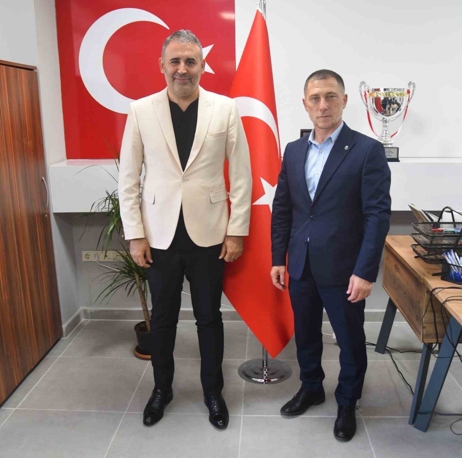 Olimpiyat Şampiyonu Hüseyin Özkan’dan Yunusemre’ye ziyaret