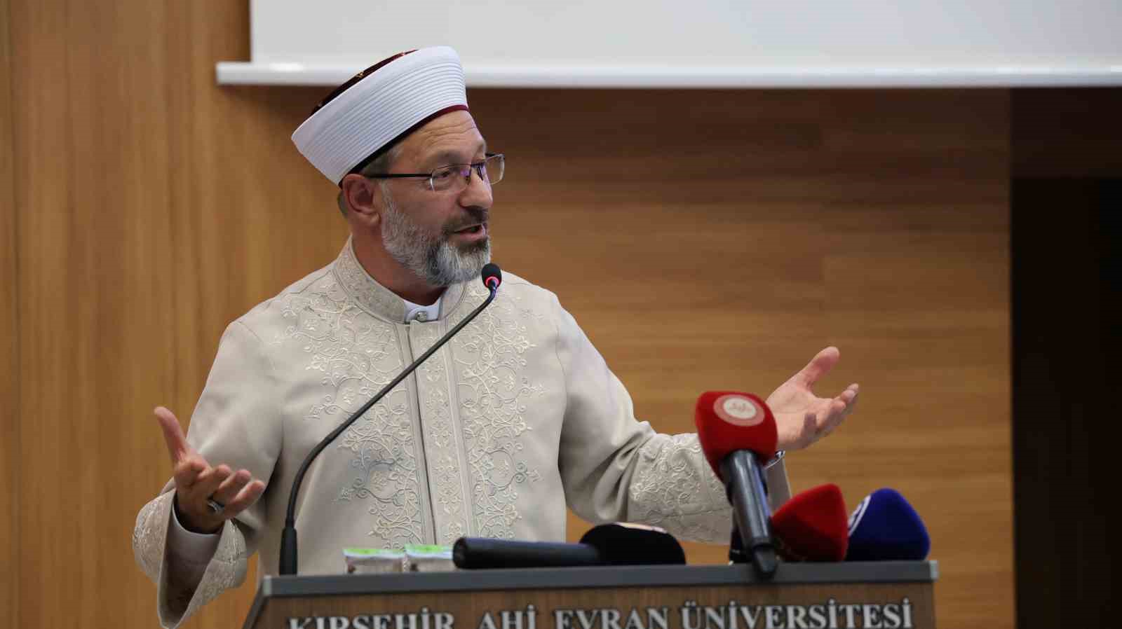 Diyanet İşleri Başkanı Erbaş: "Ölümse ölüm, idamsa idam"