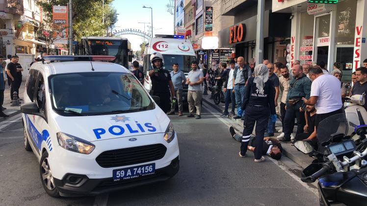 Çorlu’da trafik kazası: 2 yaralı