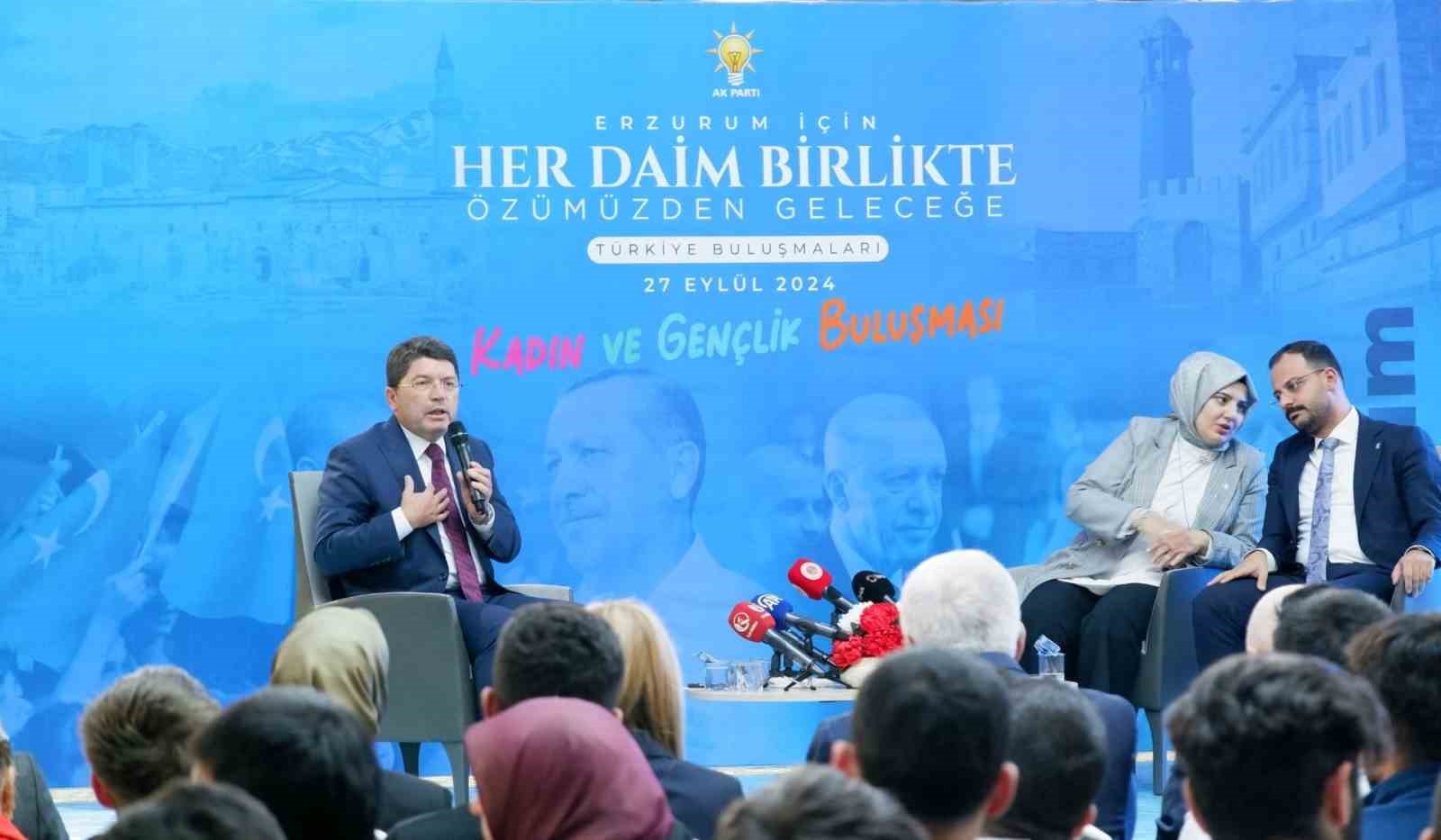 Adalet Bakanı Tunç: &quot;Daha da güçlenerek yolumuza devam ediyoruz&quot;