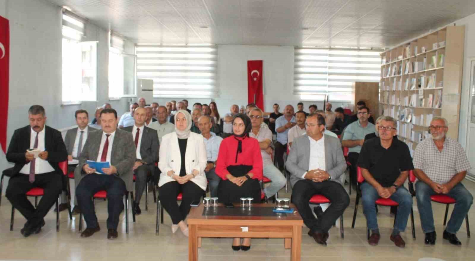 Düzce’de tarımsal üretim ve kahverengi kokarca anlatıldı