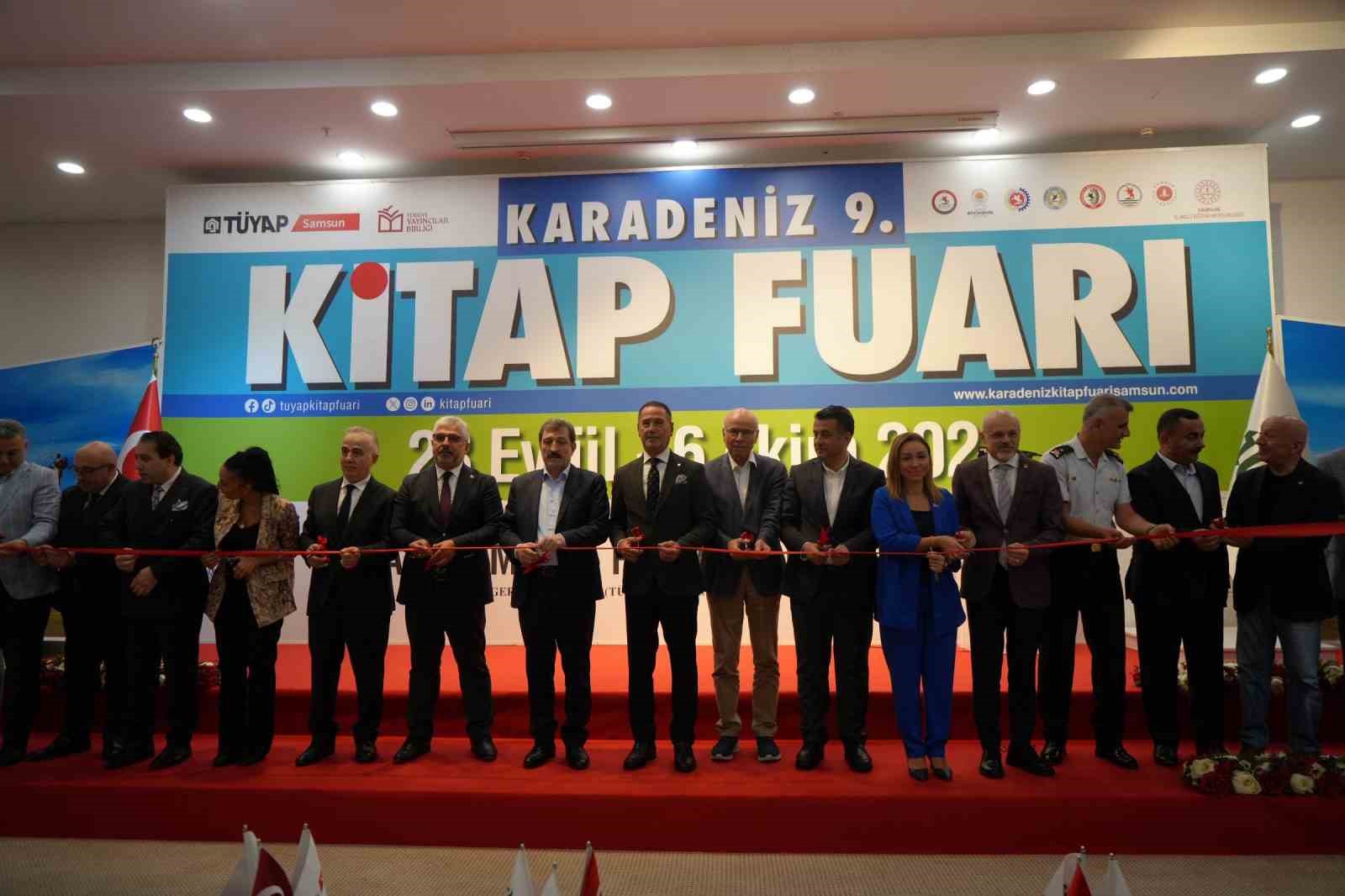 9. Karadeniz Kitap Fuarı açıldı