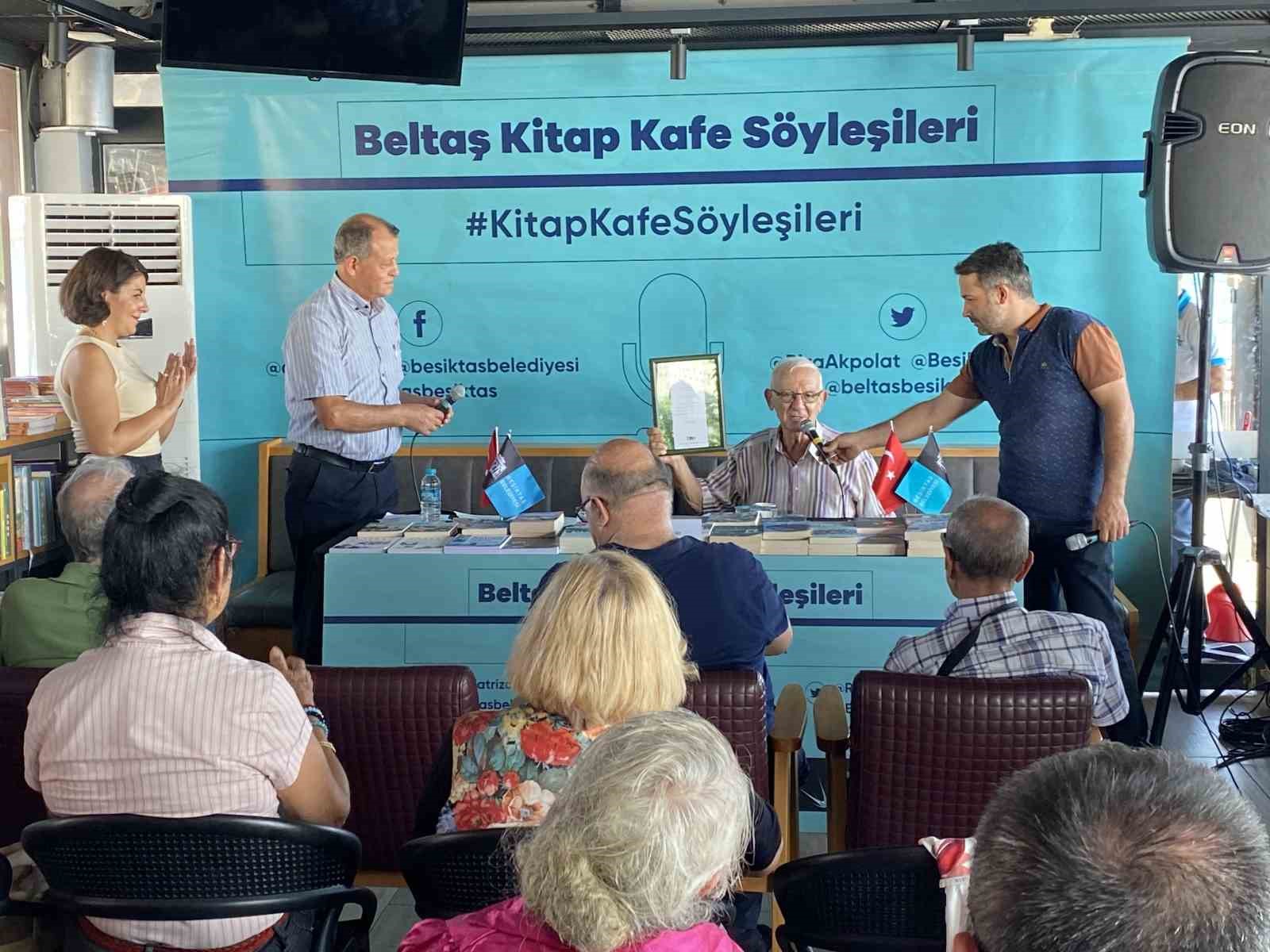 Beşiktaş Belediyesi Beltaş Kitap Kafe’de Atilla Dorsay’ı ağırladı
