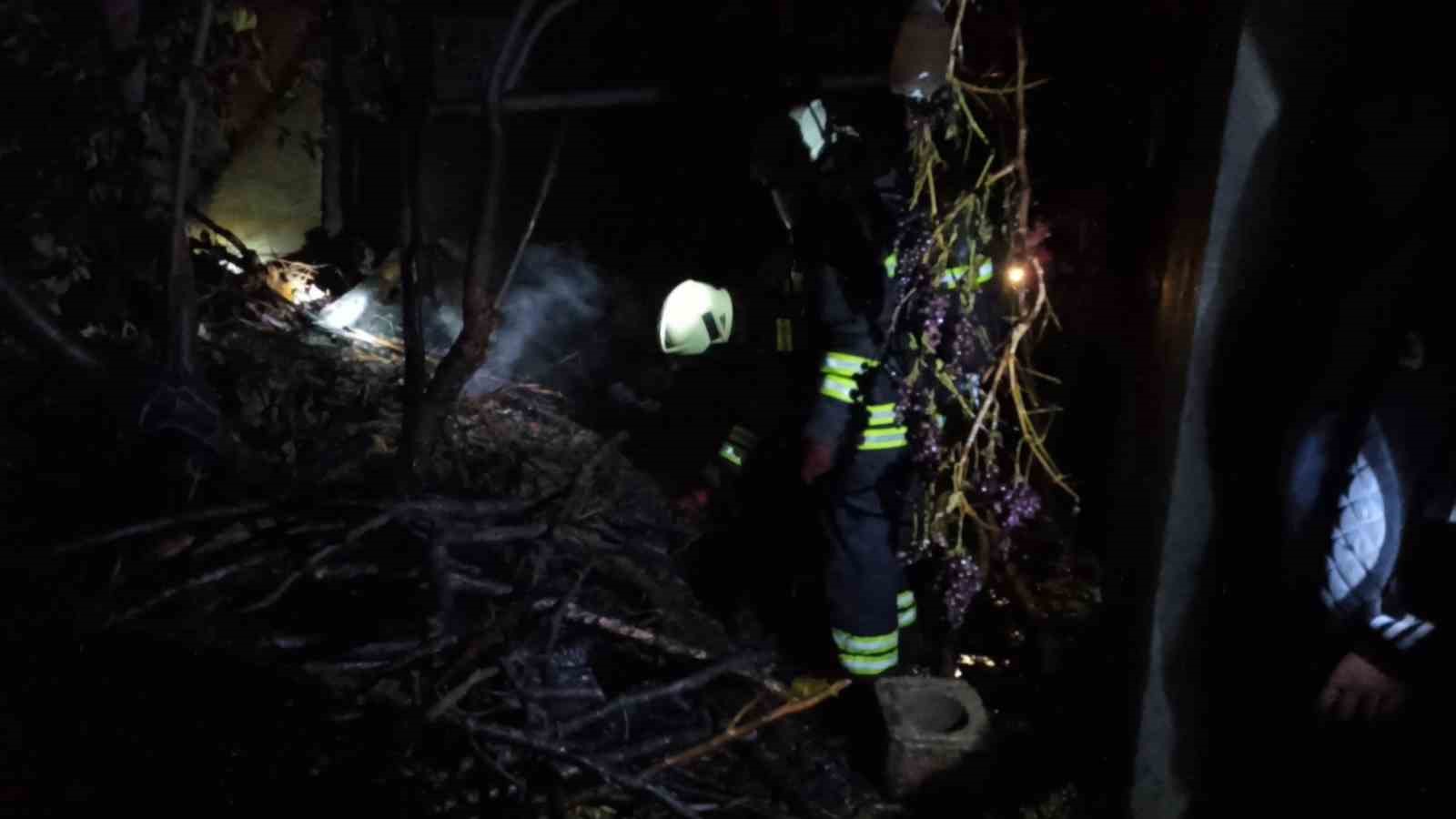 Konya&rsquo;da yangın paniği
