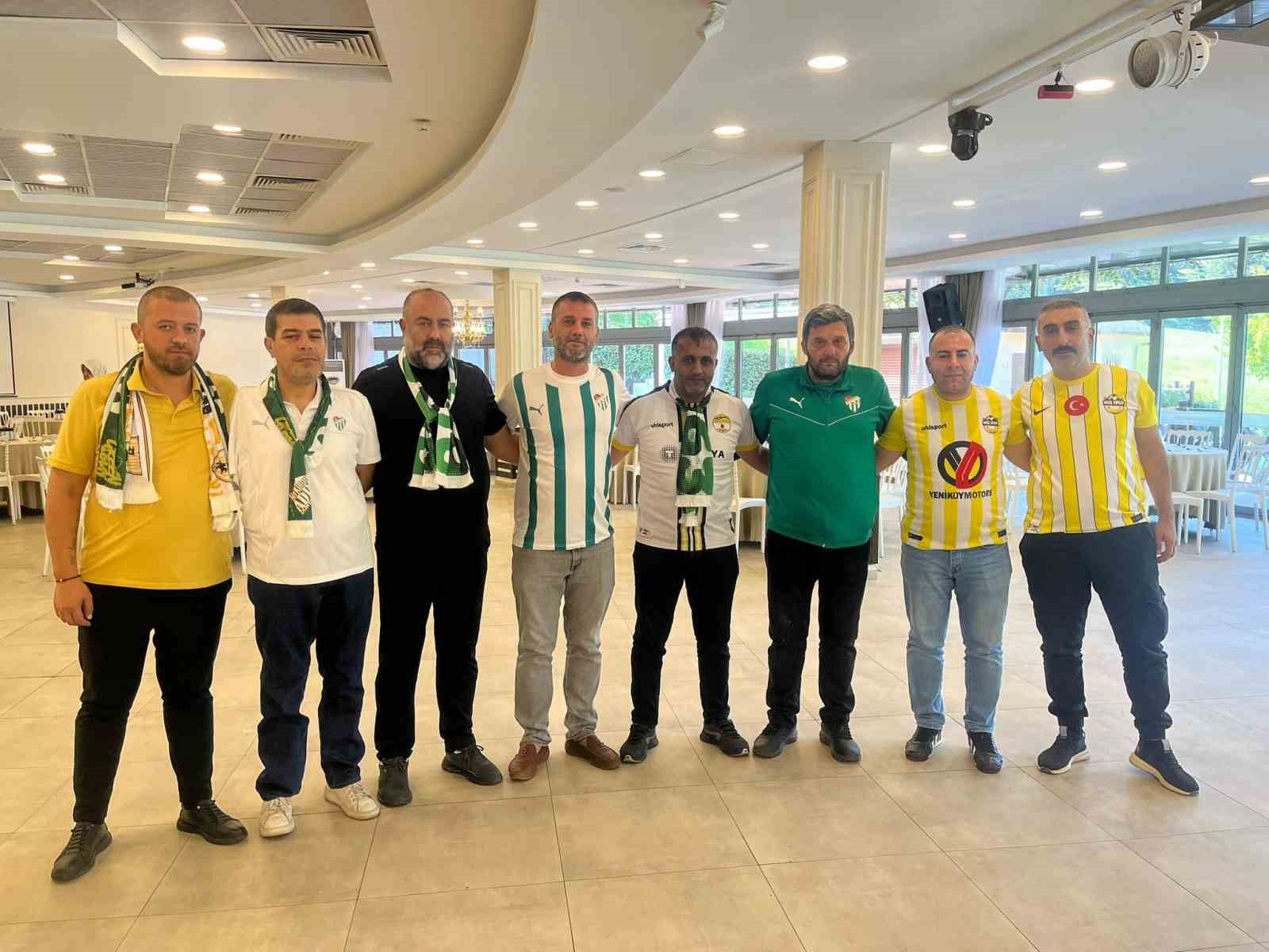 Bursaspor ile Muşspor taraftarı yemekte buluştu