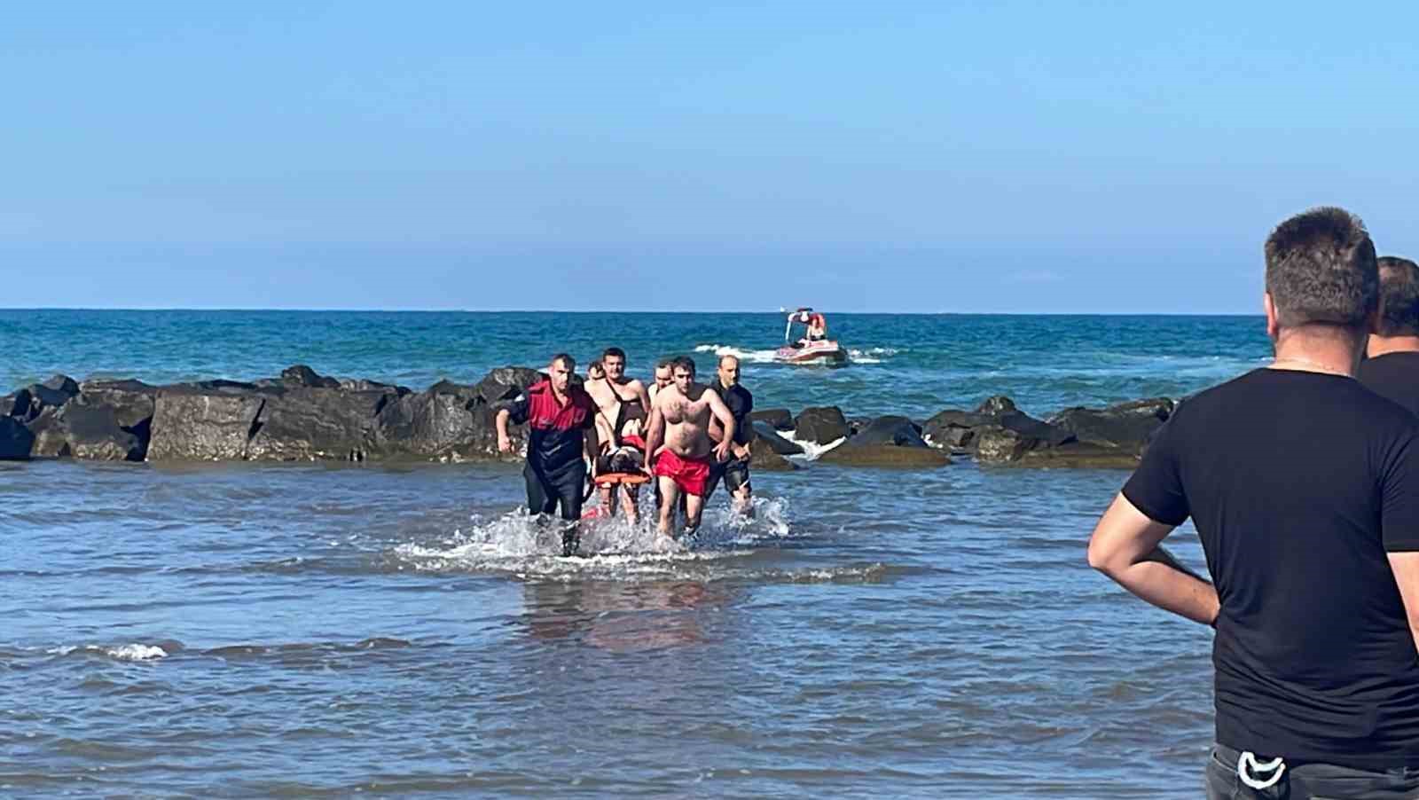 Ordu’da 15 yaşındaki çocuk boğulma tehlikesi geçirdi
