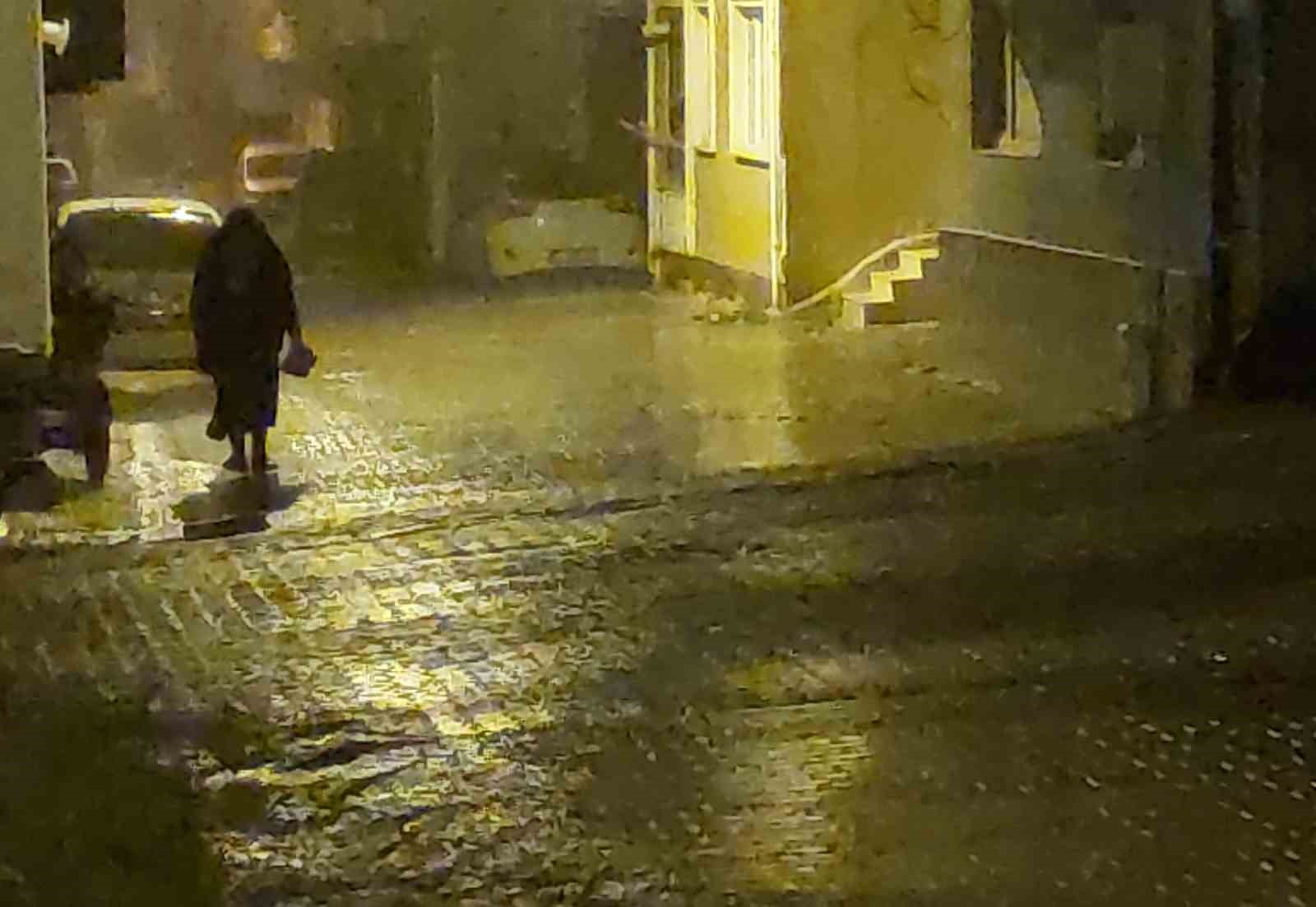 Tekirdağ&rsquo;da şiddetli yağış 