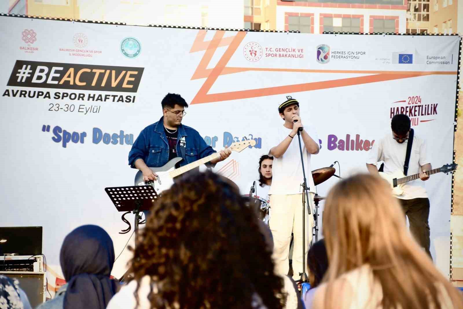 Balıkesir&rsquo;de &rsquo;Avrupa Spor Haftası&rsquo; coşkusu
