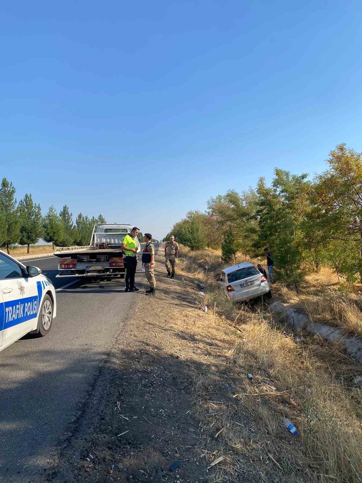 Diyarbakır’da trafik kazası: 3 yaralı