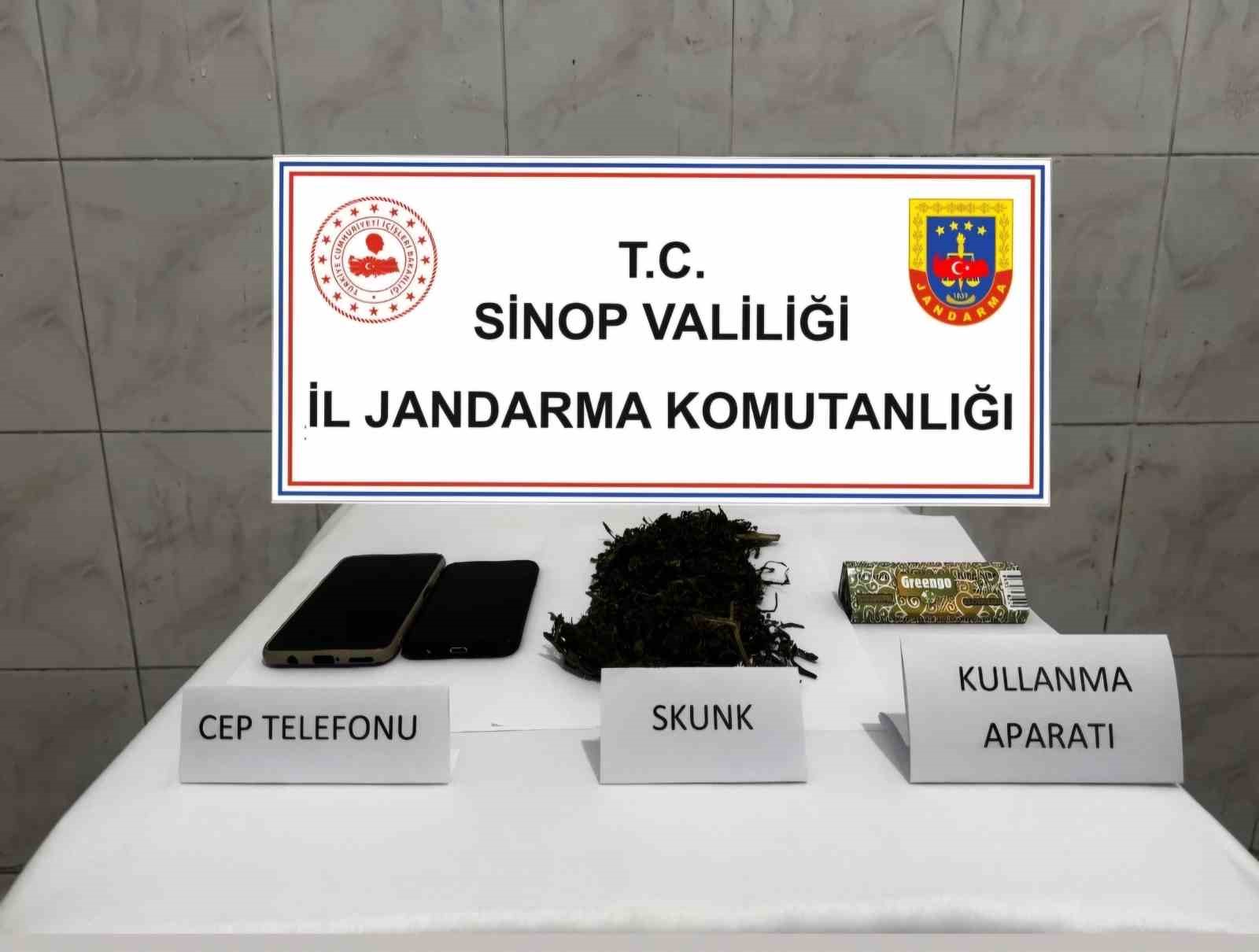 Sinop’ta uyuşturucu operasyonu: 2 gözaltı