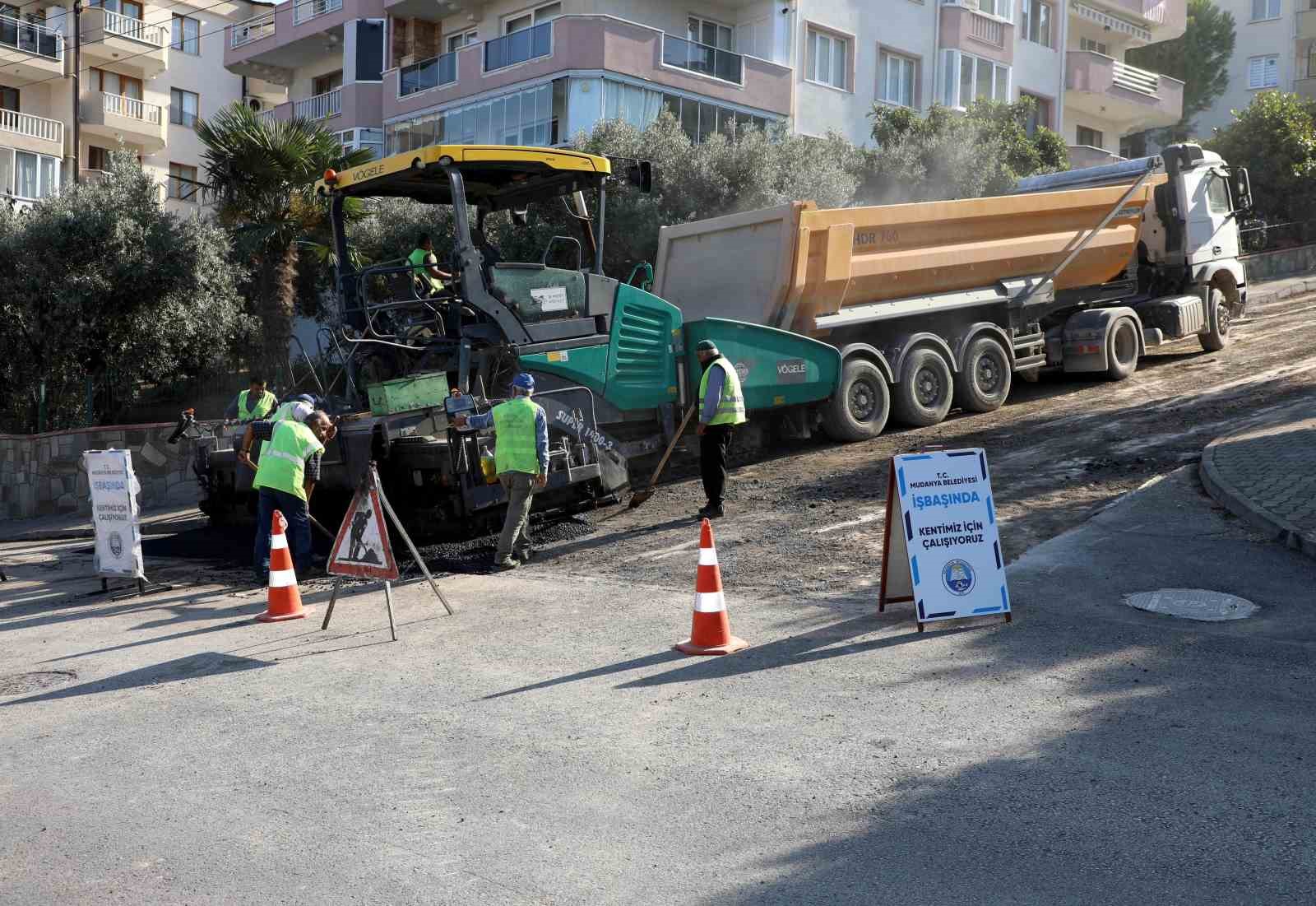 Mudanya’da yollar yenileniyor