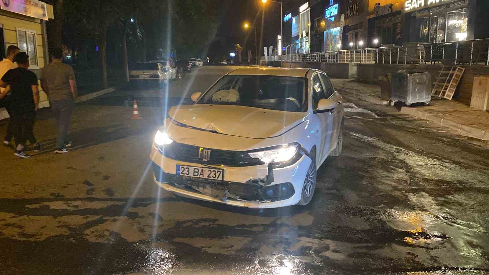 Elazığ’da trafik kazası: 2 yaralı