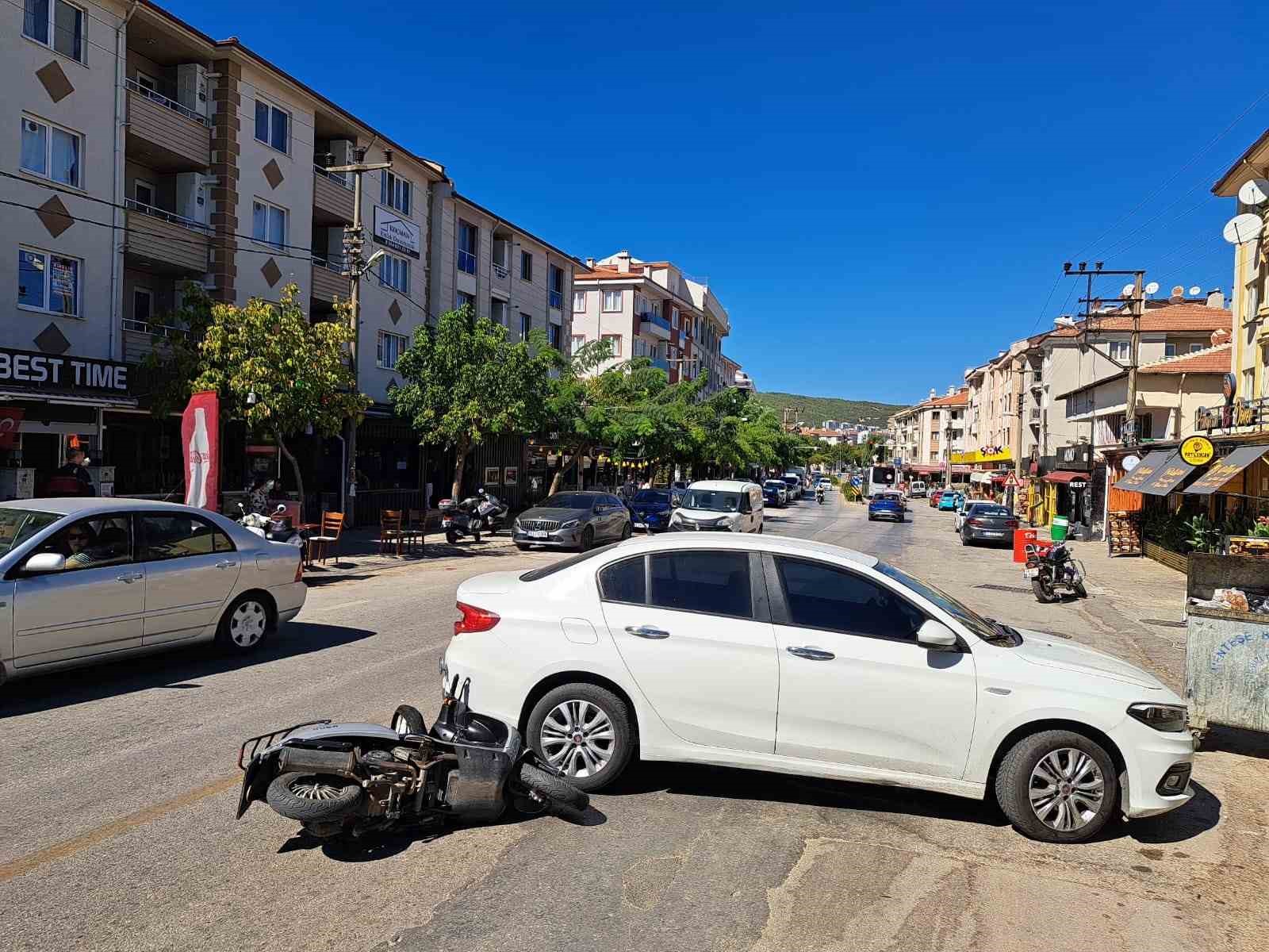 Menteşe’de trafik kazası: 1 yaralı
