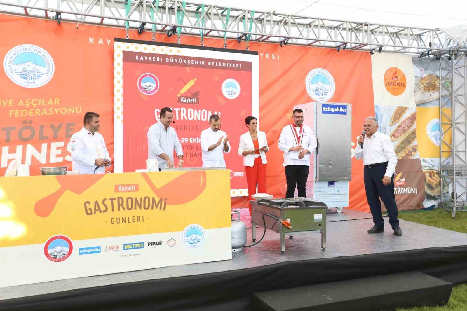 Kayseri’de ’Gastronomi Günleri’ heyecanı