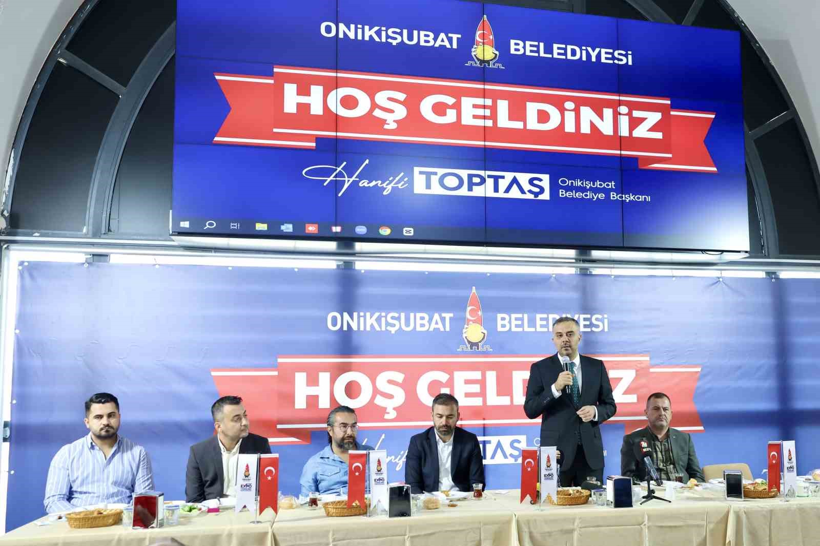 Başkan Toptaş’tan sezon öncesi Onikişubat Spor Kulübü’ne moral daveti