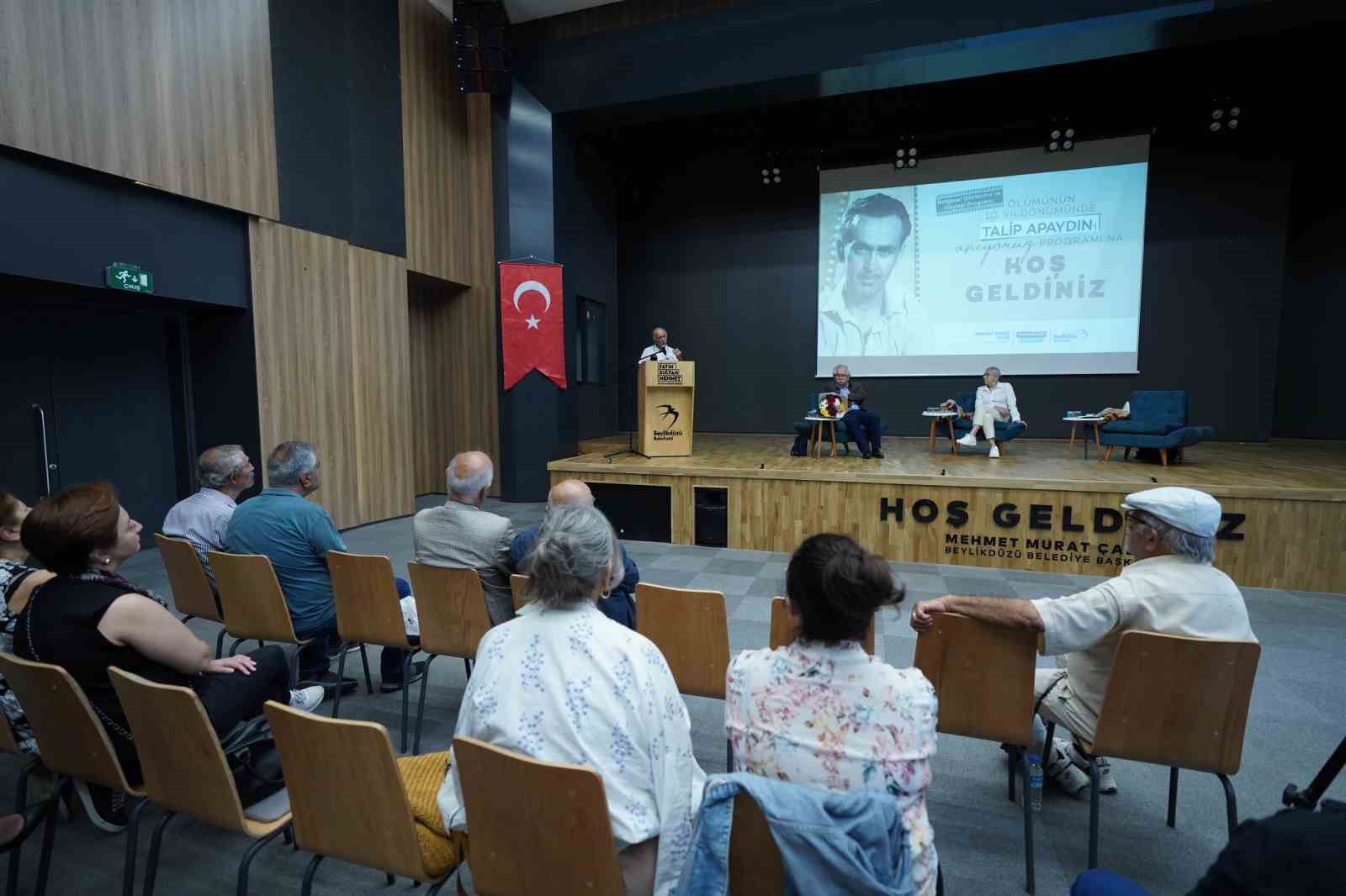 Talip Apaydın Beylikdüzü’nde anıldı