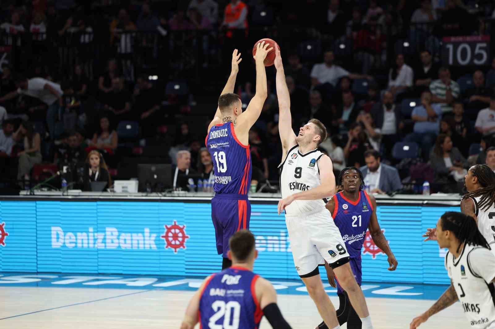 EuroCup: Bahçeşehir Koleji: 87 - Beşiktaş: 66
