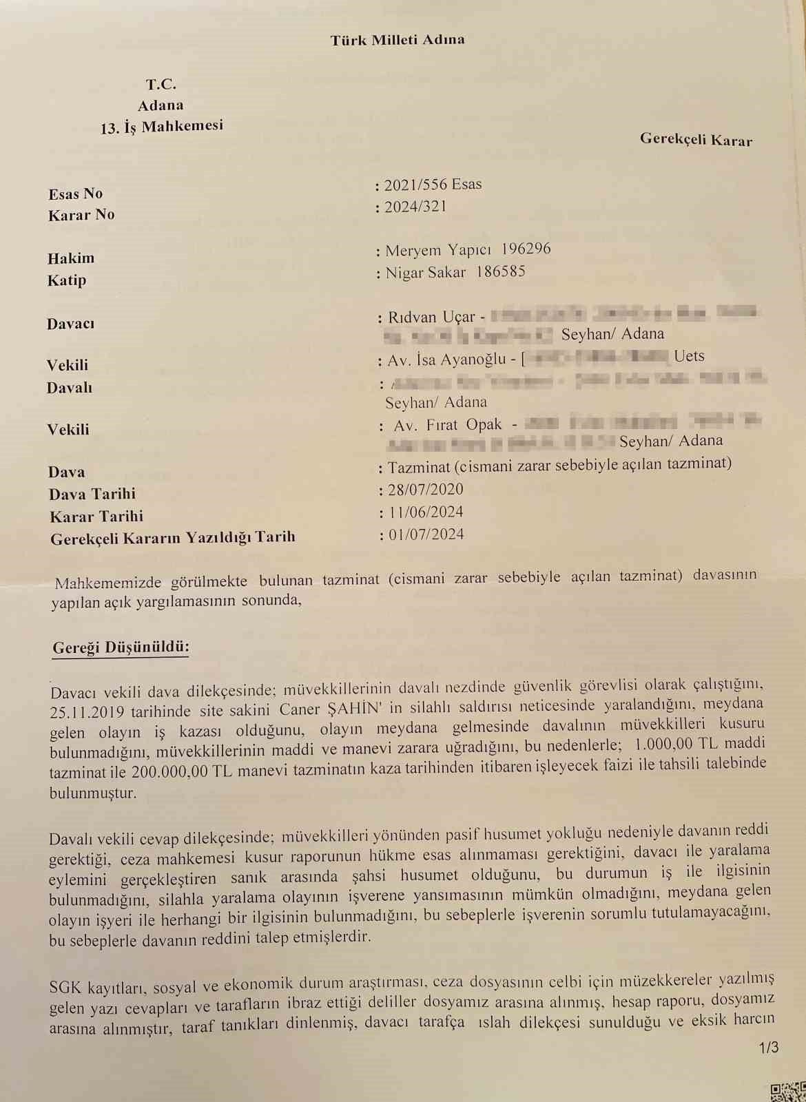 Apartman görevlisi hem felç kaldı hem de "Tacizci" denilerek iftiraya uğradı
