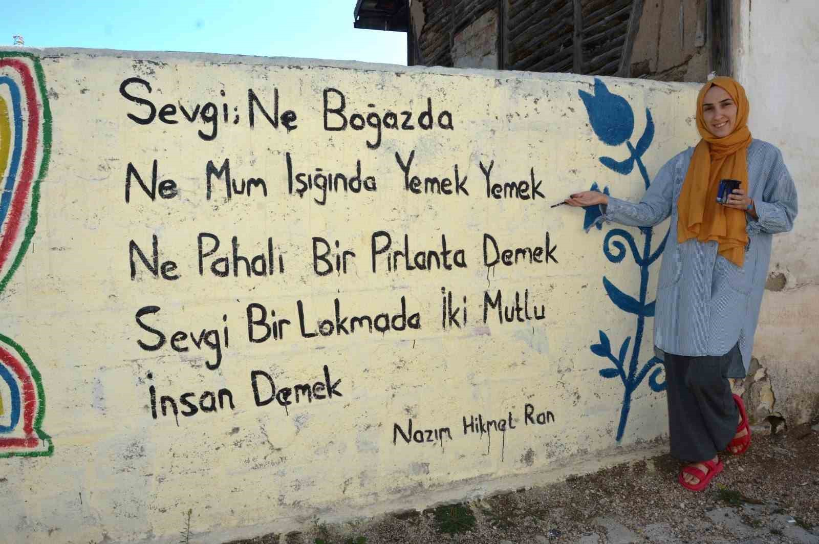 Tokat’ta sanatla renklenen sokaklar ilgi görüyor
