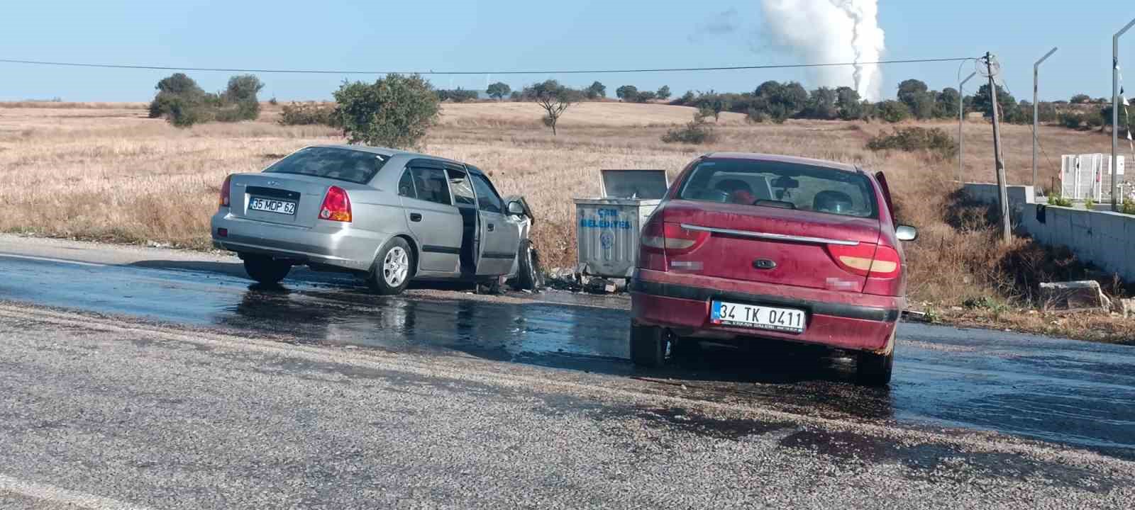 Çan’da trafik kazası: 2 yaralı
