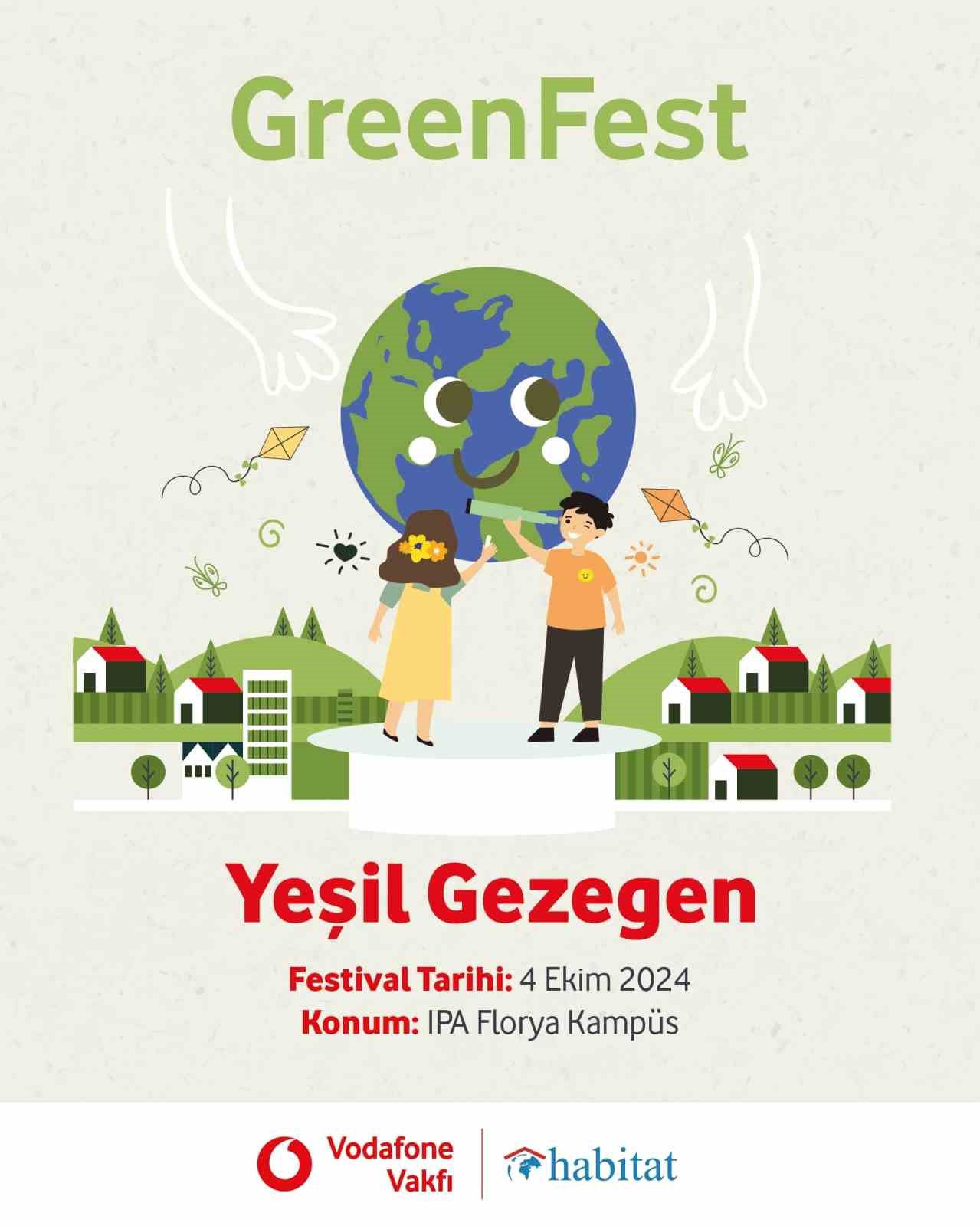 ’Yeşil Gezegen Greenfest’ 4 Ekim’de yapılacak