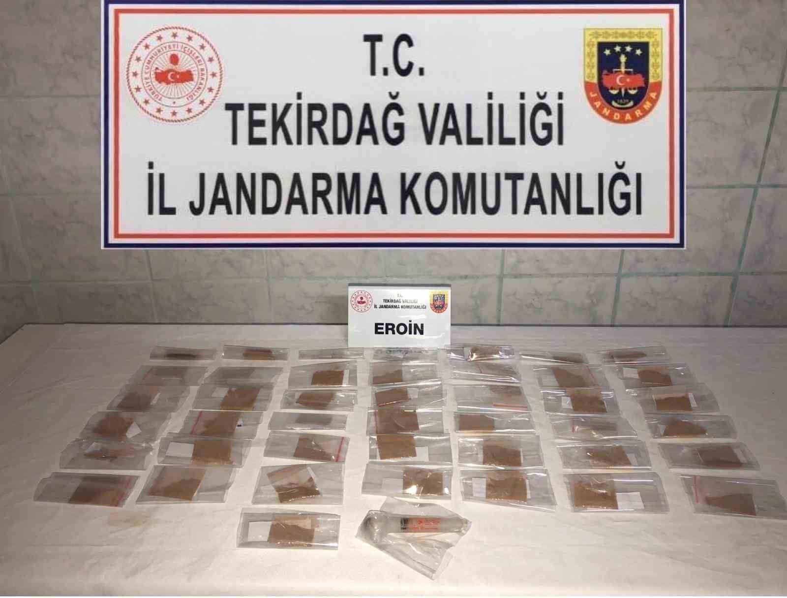 Çorlu ve Çerkezköy’de uyuşturucu operasyonları