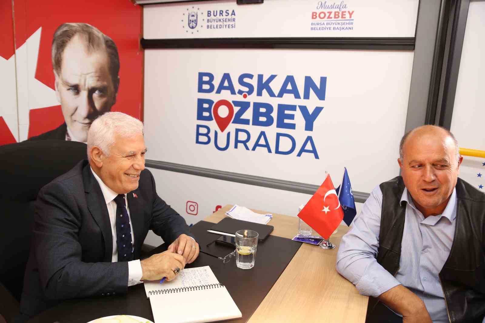 Başkan Bozbey: "Desteklerimizle tarım alanları ekilecek, hayvancılık gelişecek"
