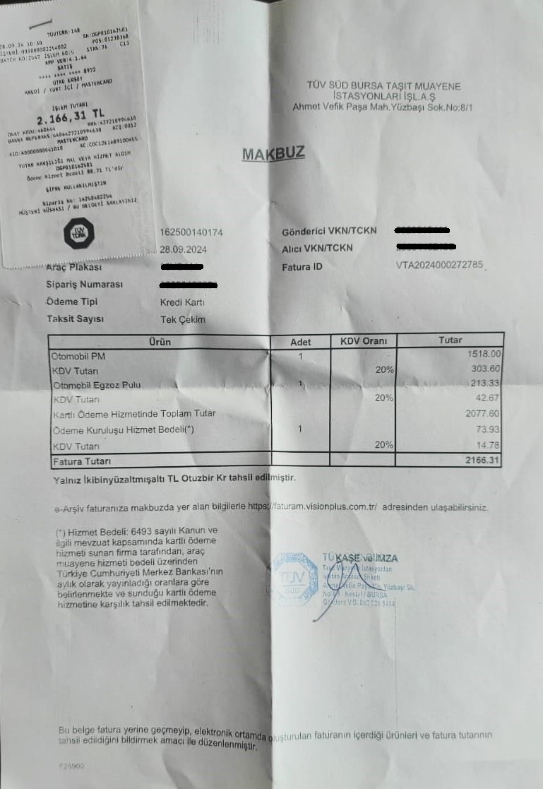 TÜVTÜRK’ün kredi kartına komisyon şikayetleri çığ gibi büyüyor