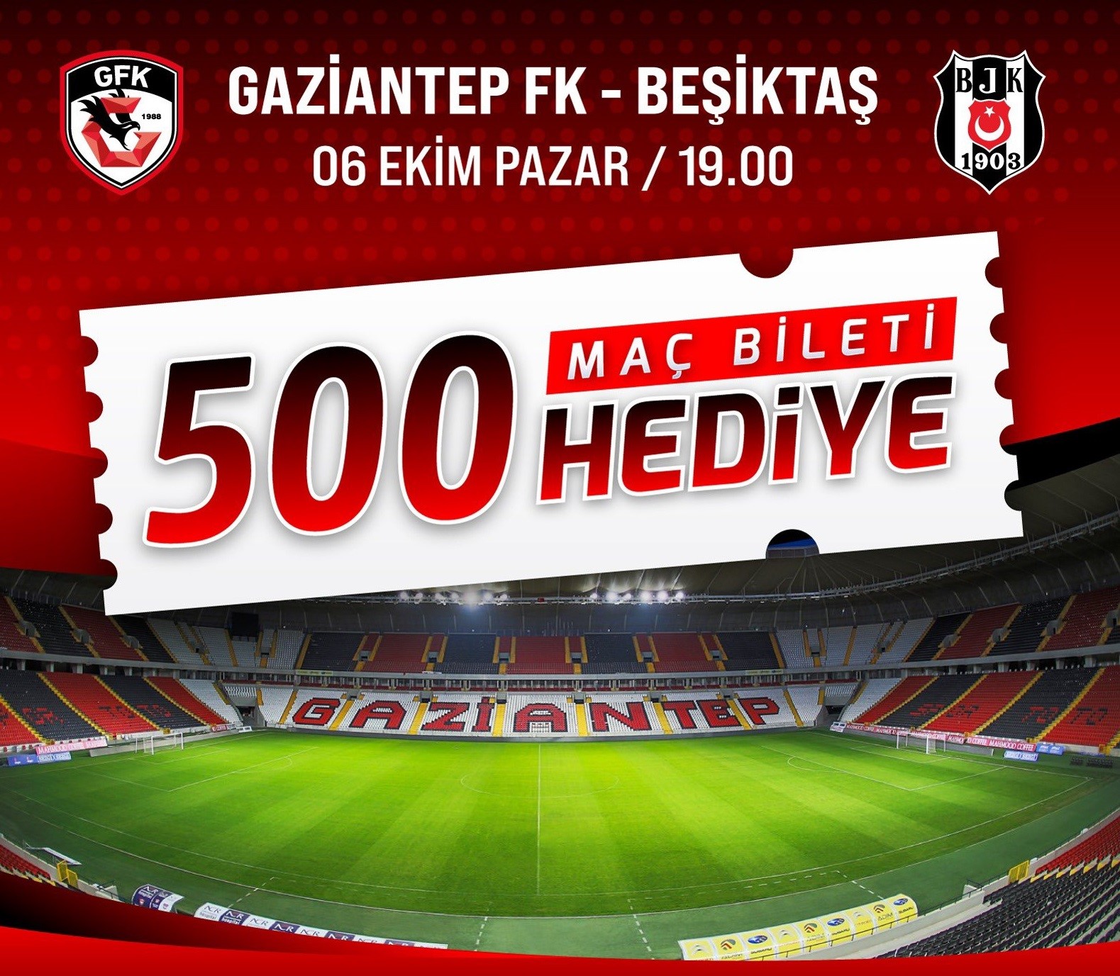 Tahmazoğlu’ndan 500 futbolsevere müjde
