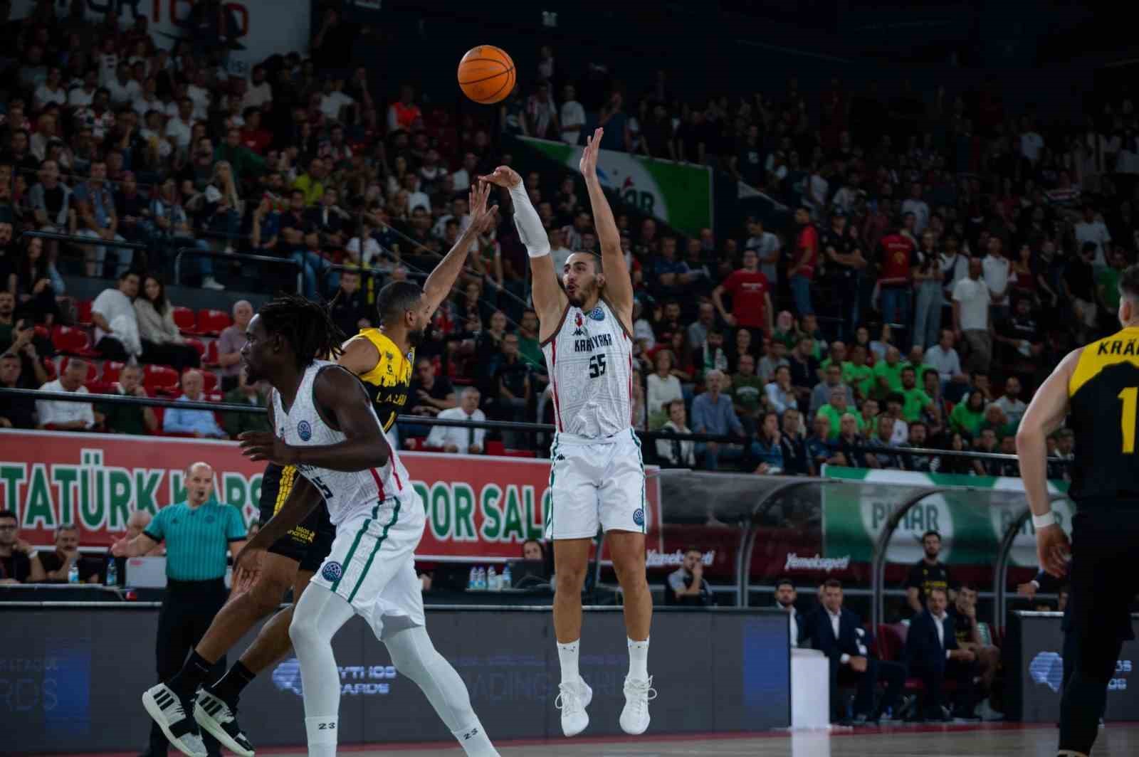 FIBA Şampiyonlar Ligi: Karşıyaka: 76 - Tenerife: 87