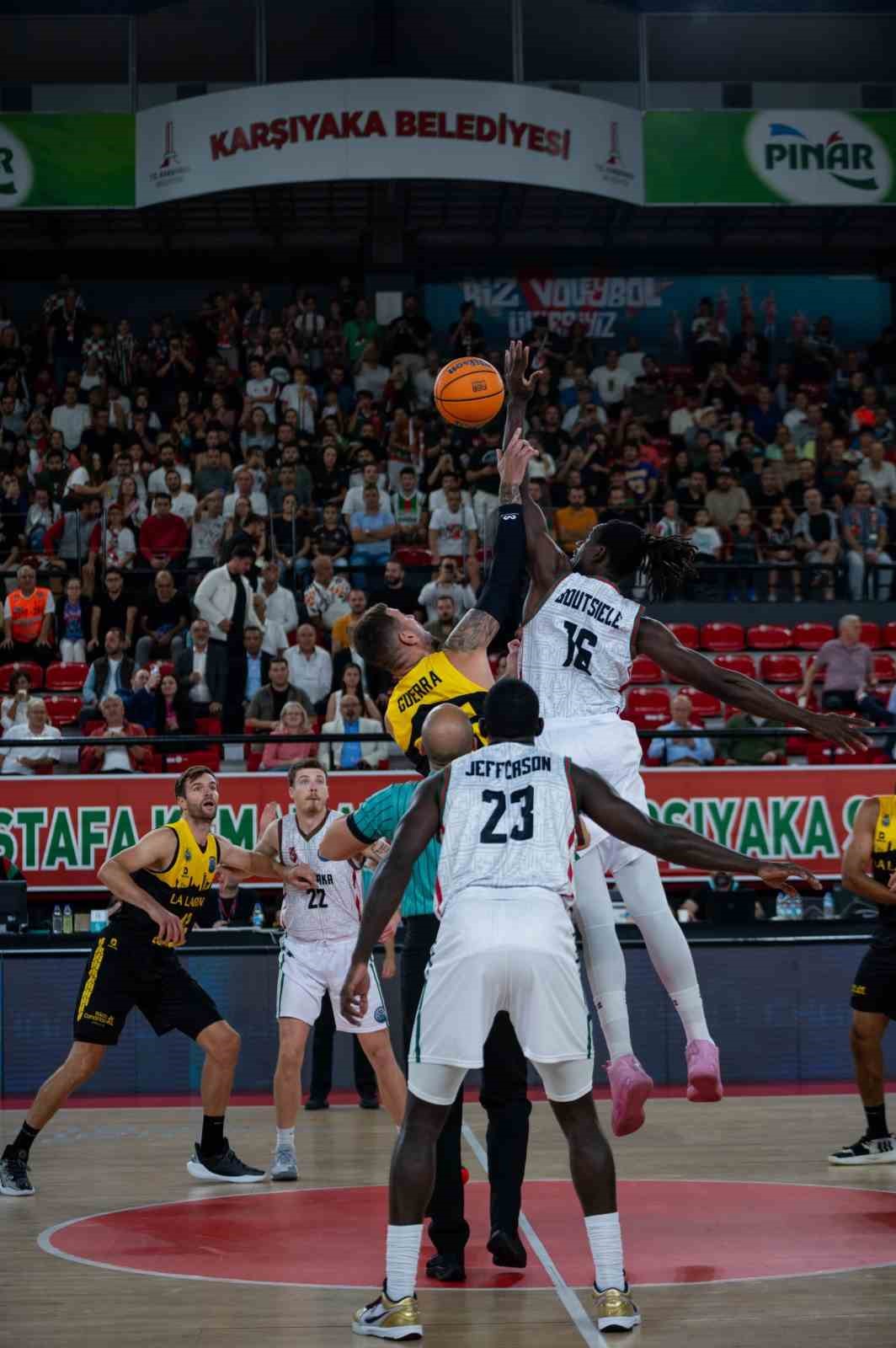 FIBA Şampiyonlar Ligi: Karşıyaka: 76 - Tenerife: 87
