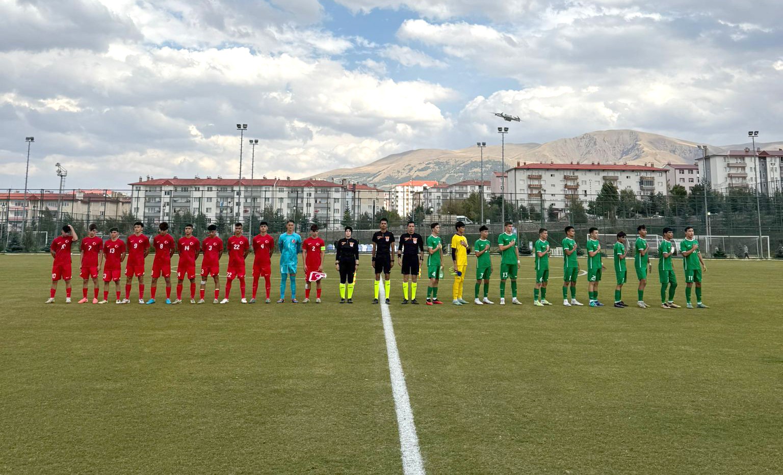 Türk Devletleri futbolcuları Erzurum’un zirvesinde buluştu