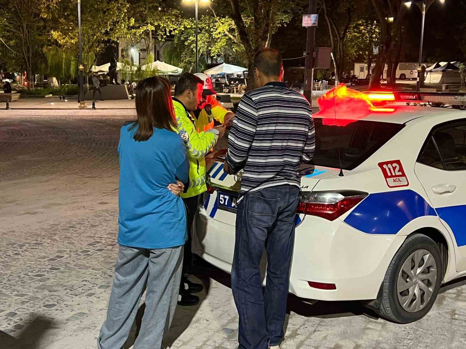 Sinop’ta yabancı uyruklu sürücü alkollü yakalandı