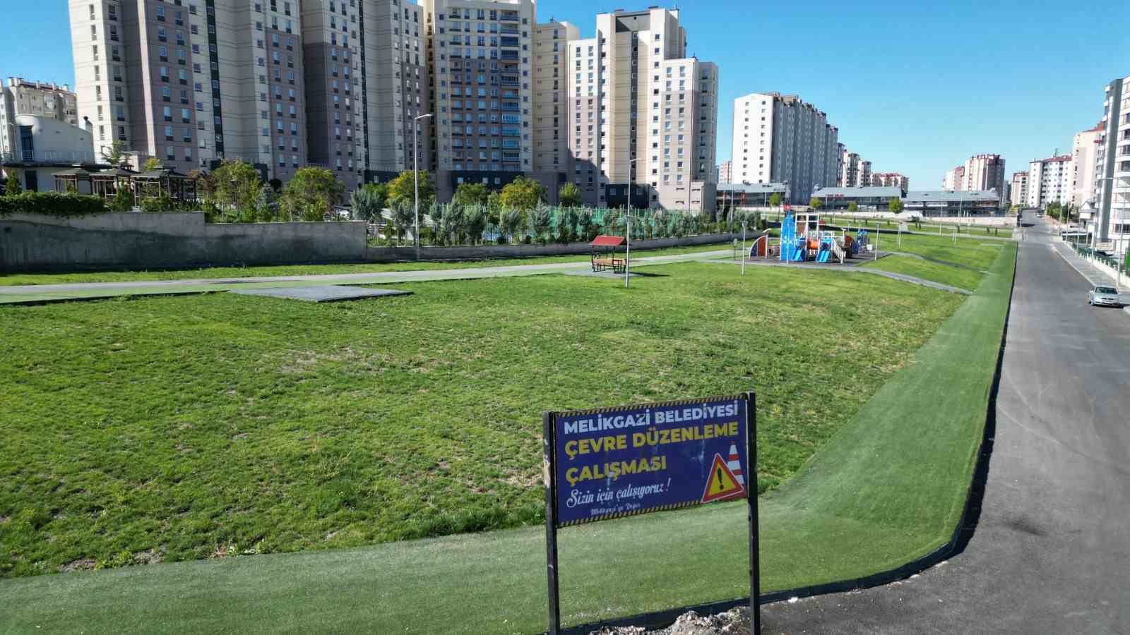 Melikgazi Belediyesi’nden İldem’e devasa park