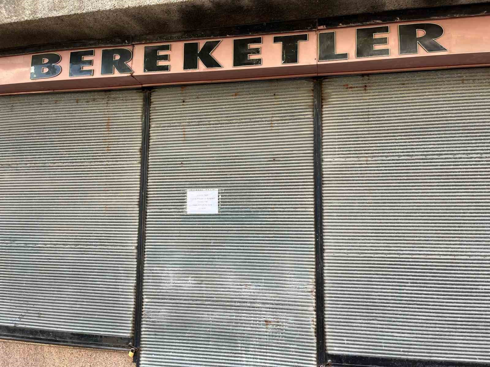 Bandırma’nın 144 yıllık işletmesi faaliyetlerine son vererek kepenk kapattı