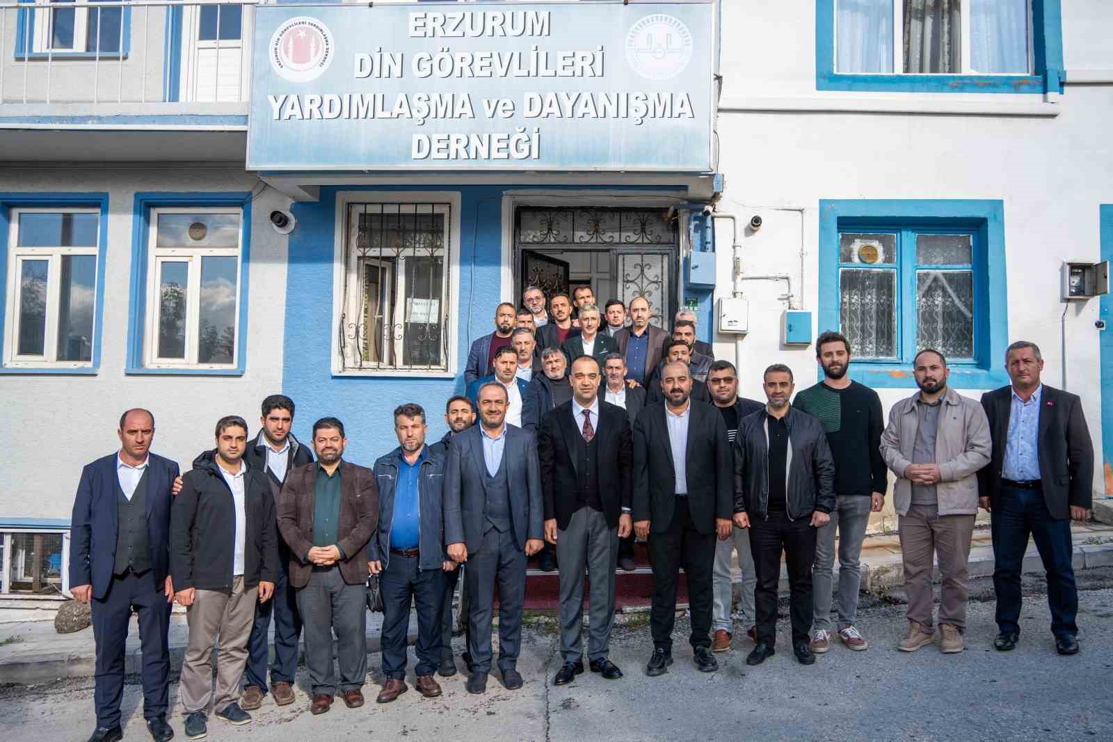 MHP İl Başkanı Yurdagül’den Din Görevlileri Yardımlaşma ve Dayanışma Derneğine ziyaret