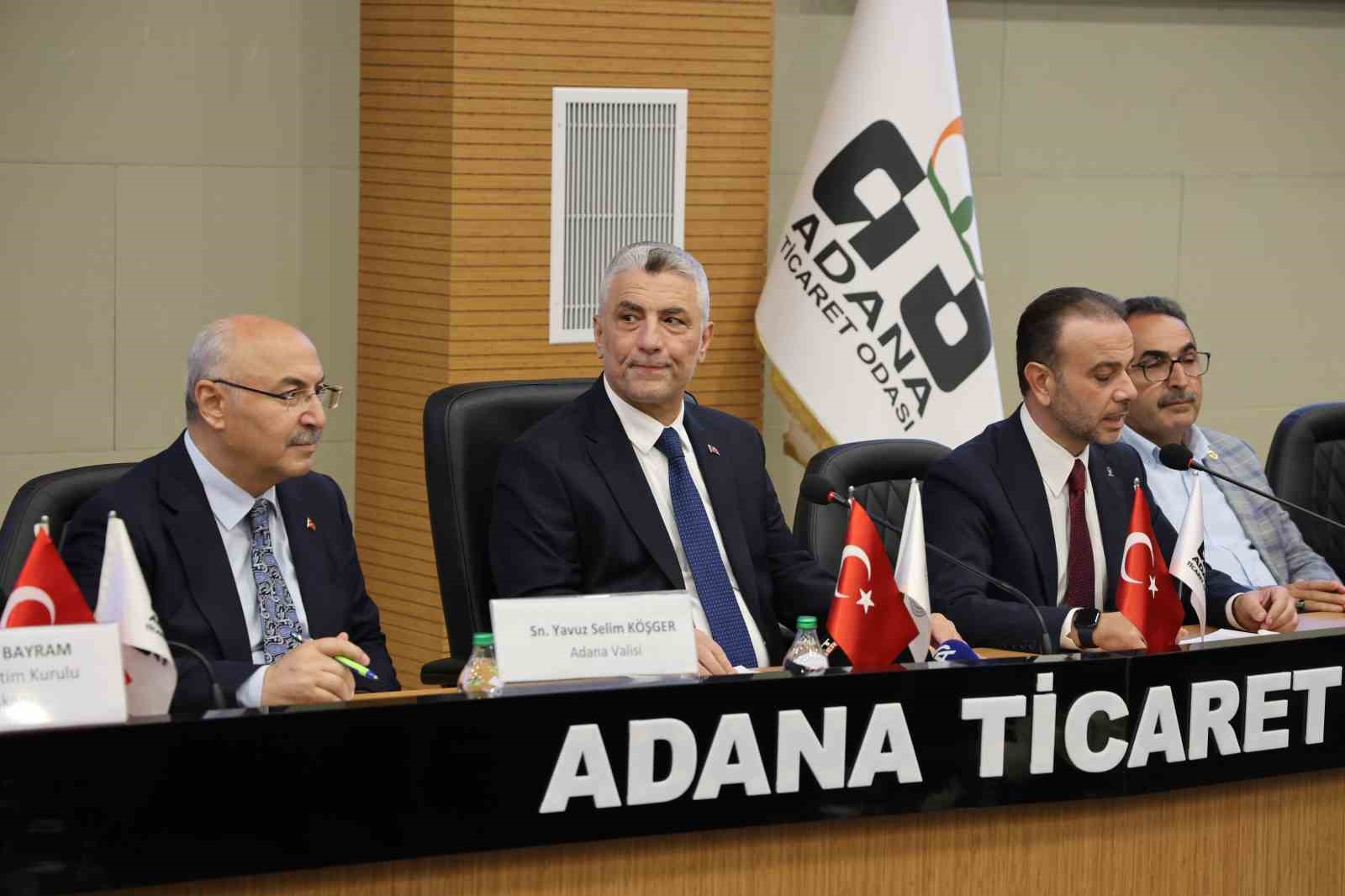 Ticaret Bakanı Bolat: "Adana’da ilk 8 ayda 223 milyon lira hibe ihracat teşviki desteği sağladık"
