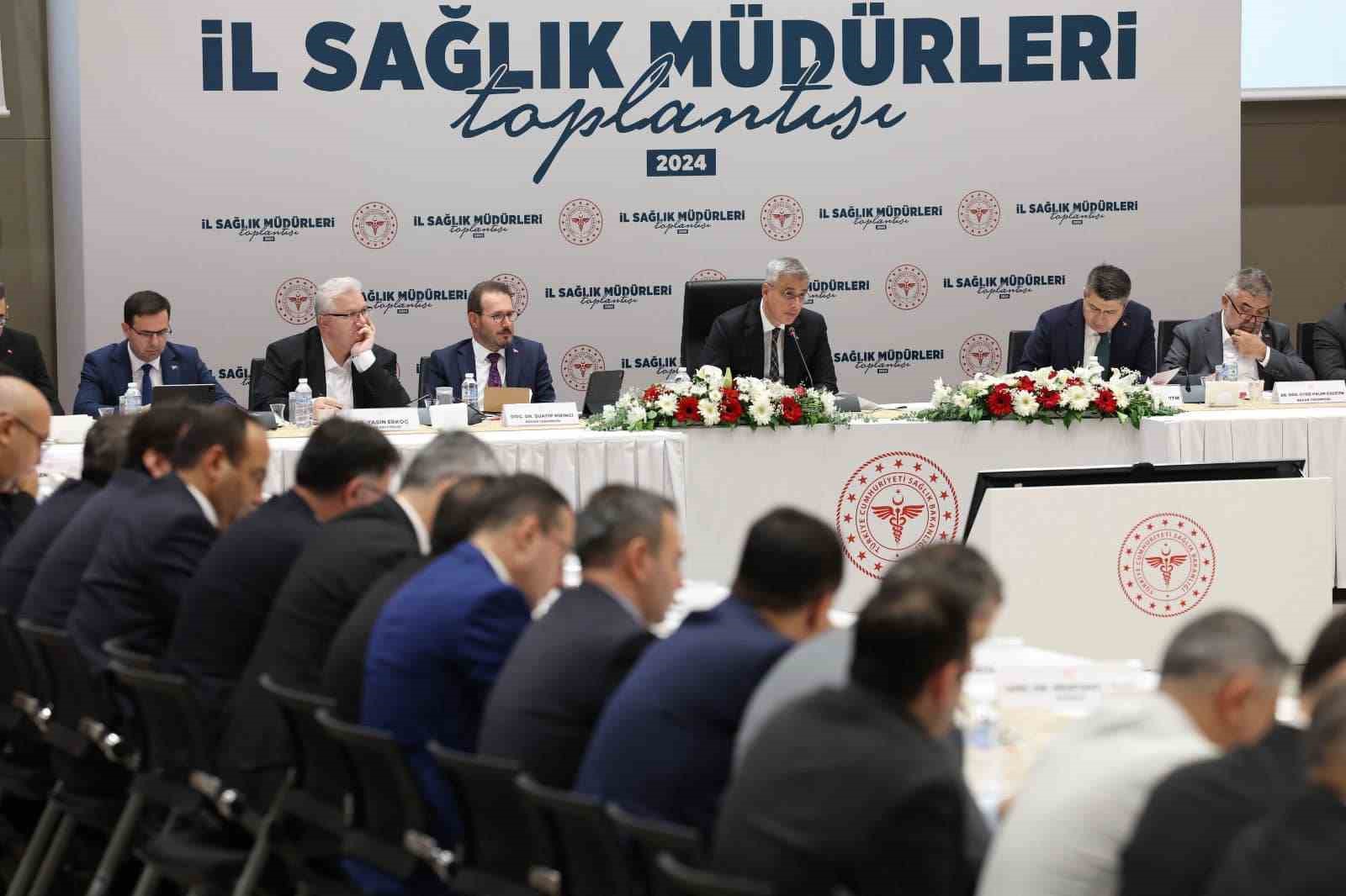 İl Sağlık Müdürü Şenkul, sağlık hizmetlerinin değerlendirildiği toplantıya katıldı
